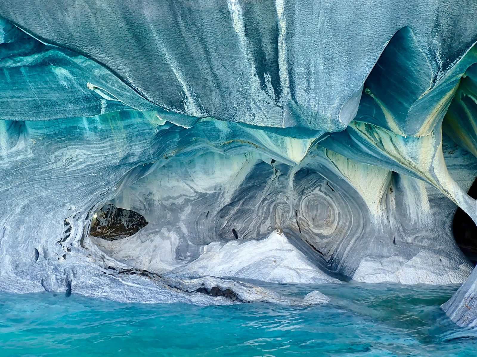 Rondreis Chili, Carretera austral, Marmeren grotten