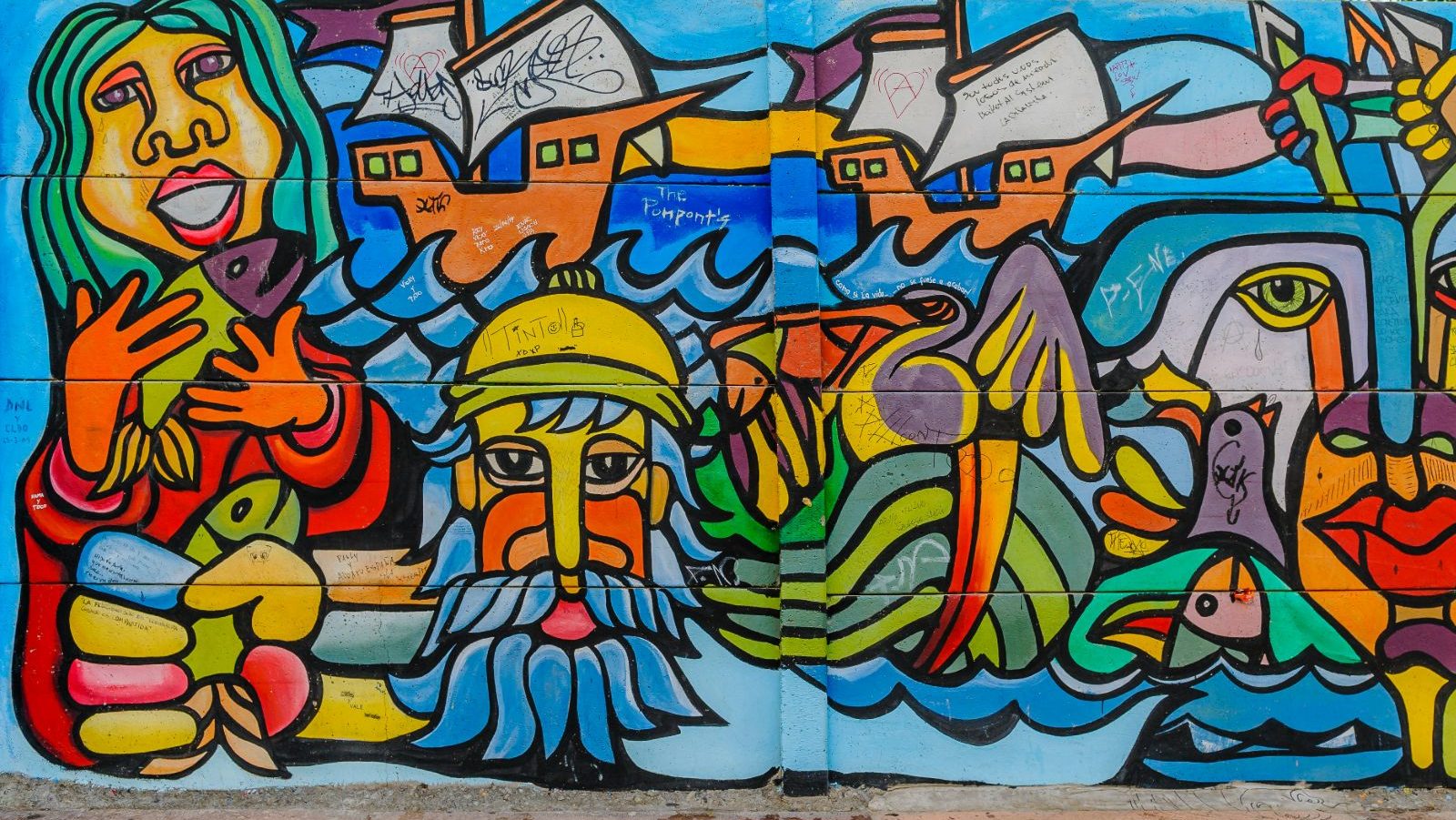 Rondreis Chili, Santiago, streetart