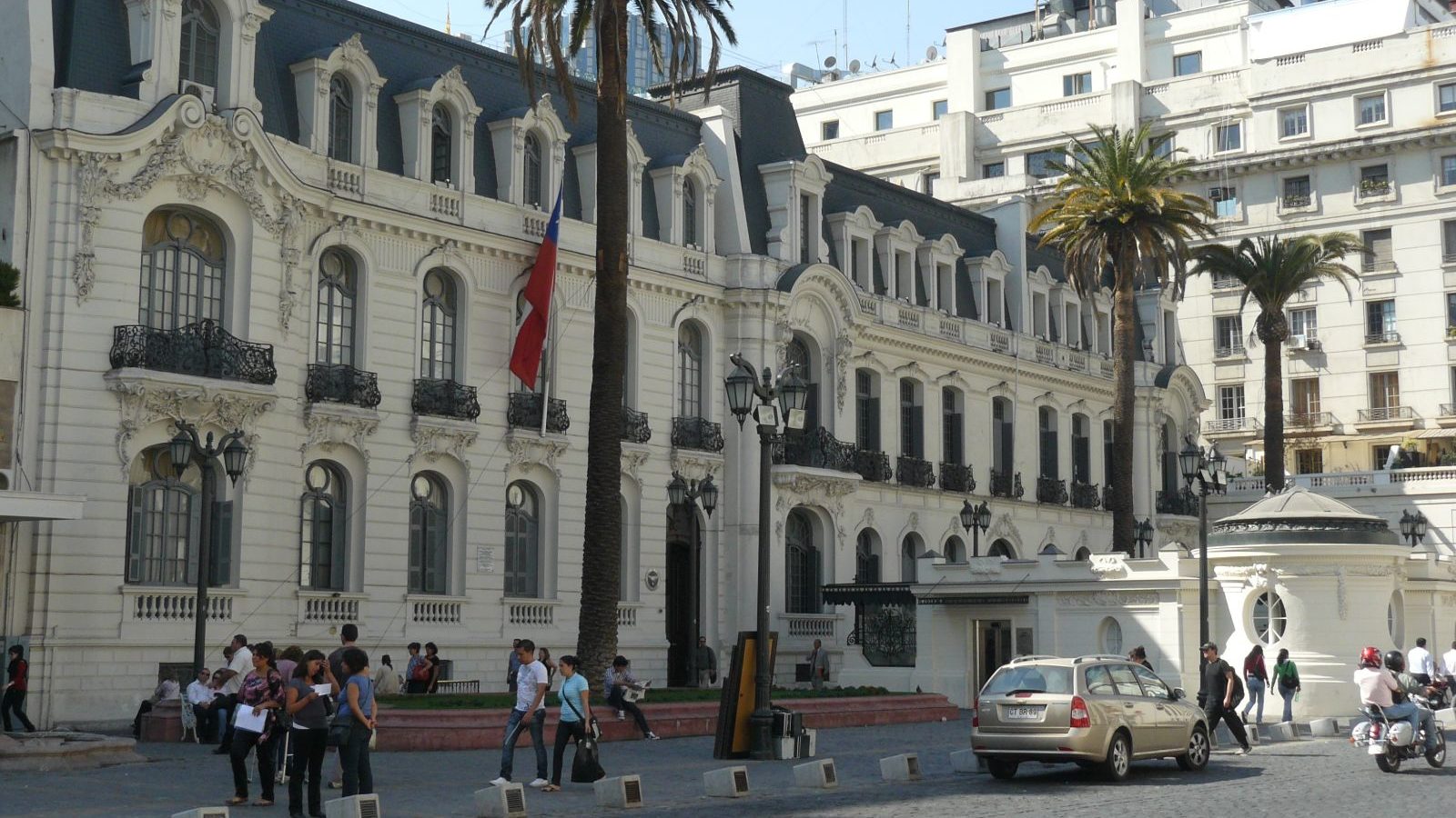 Rondreis Chili, Santiago de Chile, straatfoto