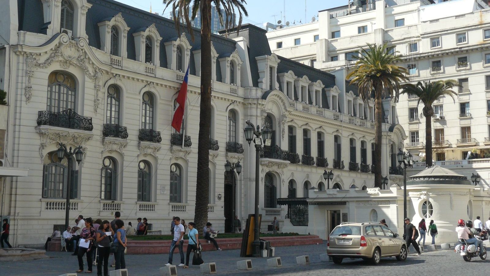 Rondreis Chili, Santiago de Chile, straatfoto