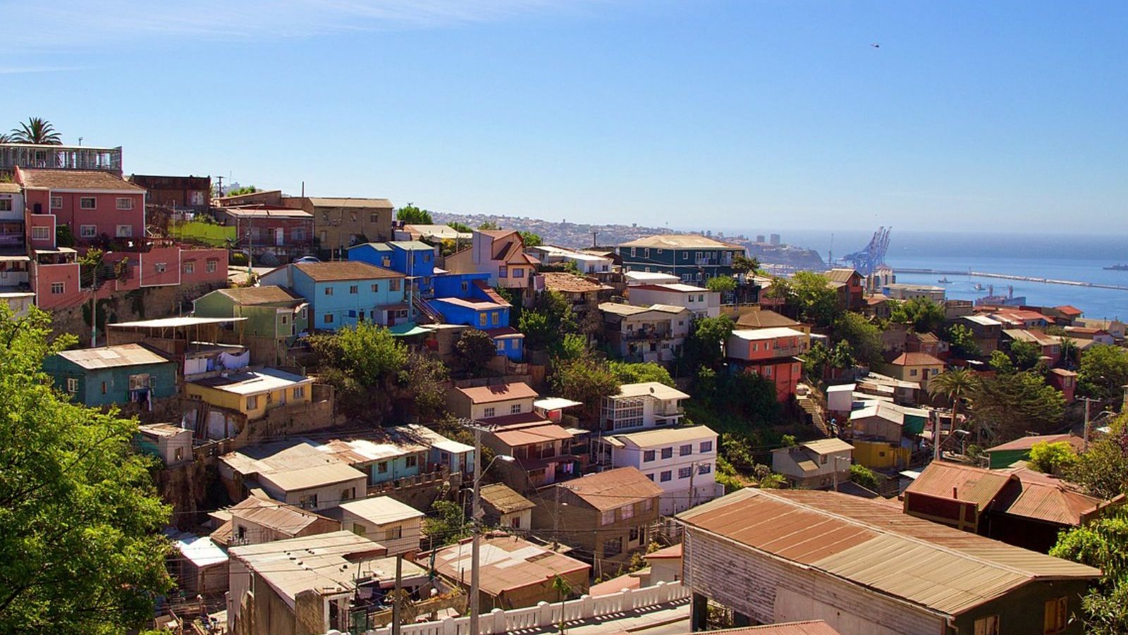 Rondreis Chili, Valparaiso, overzicht wijk