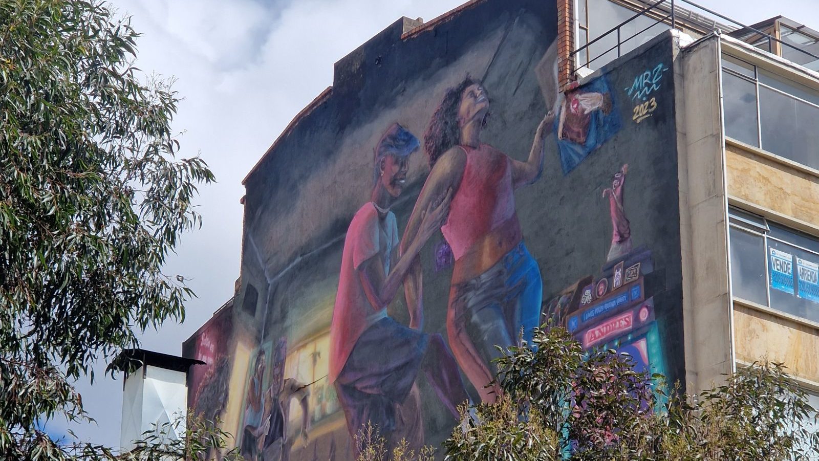 rondreis colombia, bogota streetart
