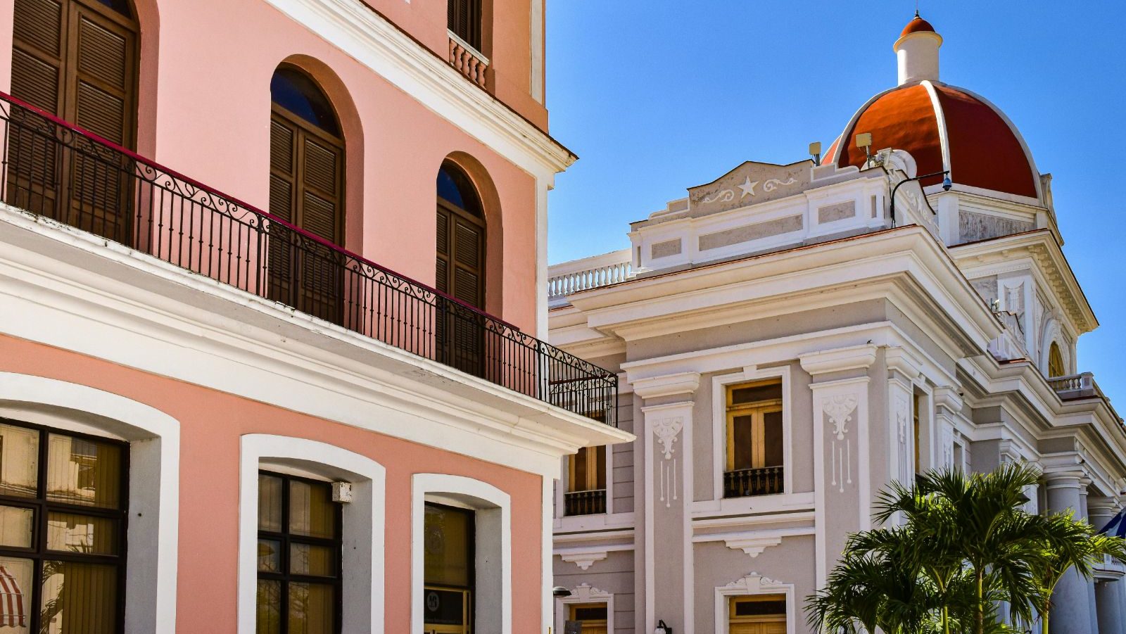 Rondreis Cuba, Cienfuegos, gebouwen