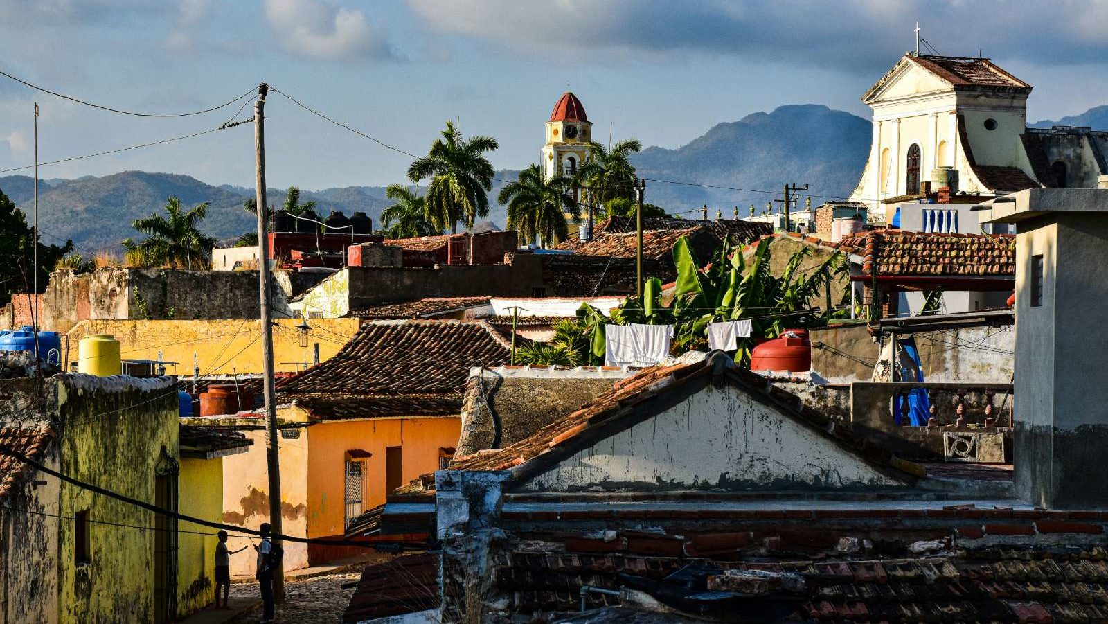 Rondreis Cuba, Trinidad, overzicht huizen