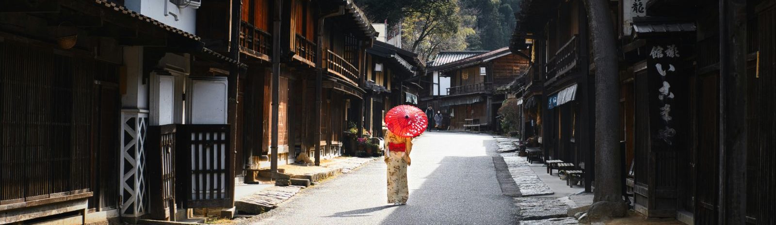 rondreis japan nakasendo trial straatbeeld