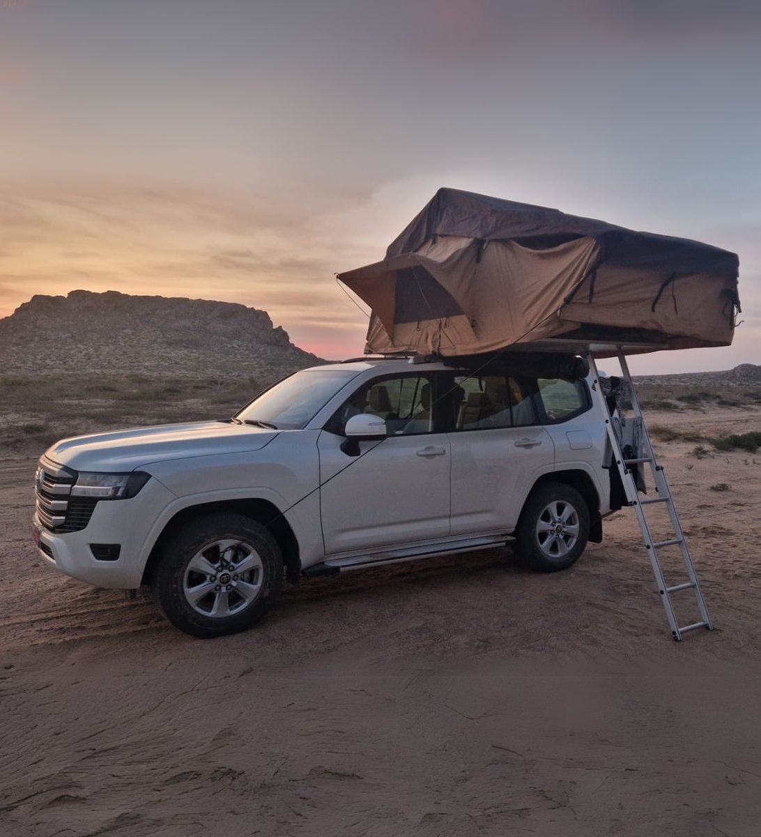 rondreis oman 4wd met daktent wahiba sands