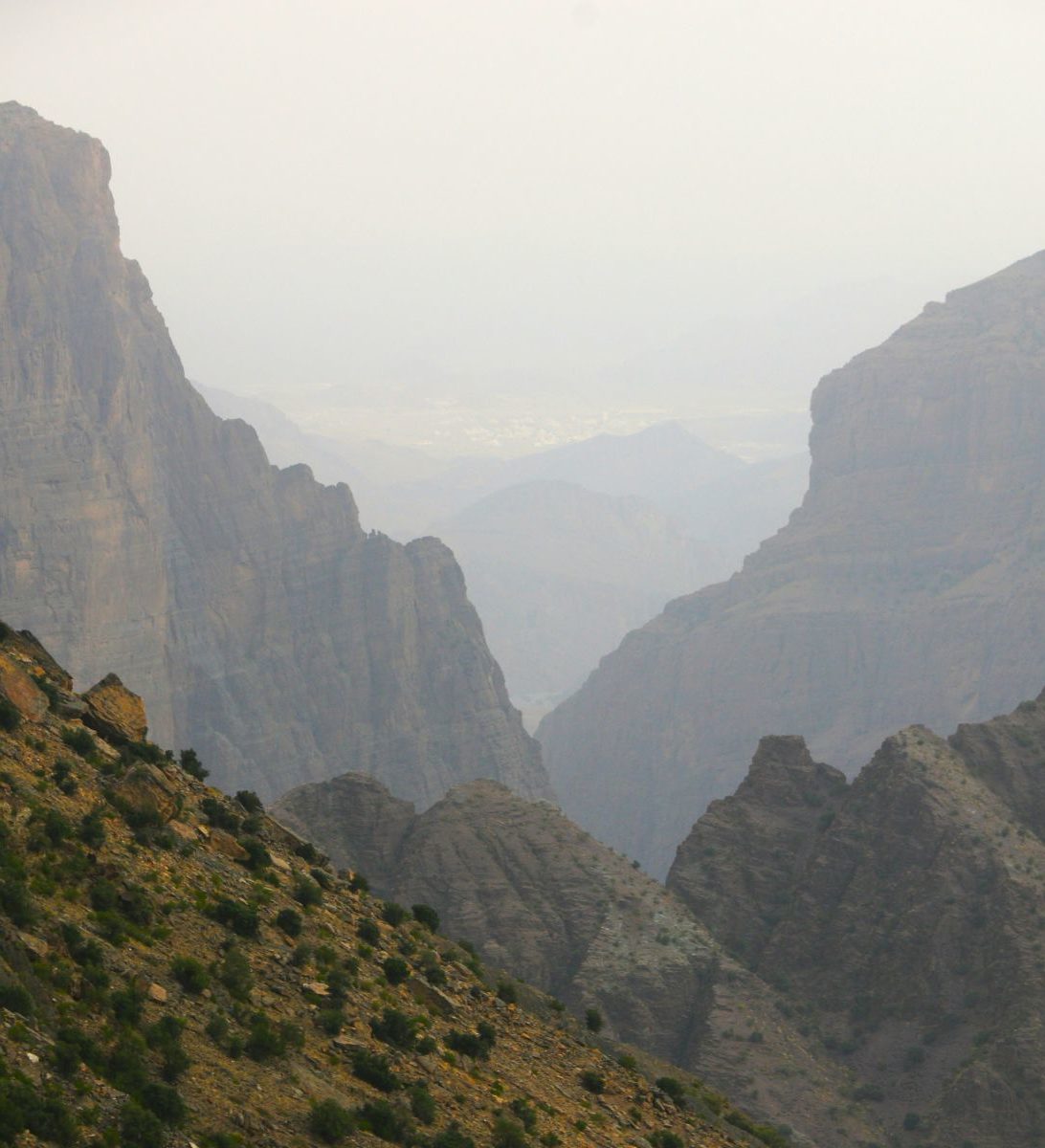 rondreis oman, jebel akhdar gebergte bergen