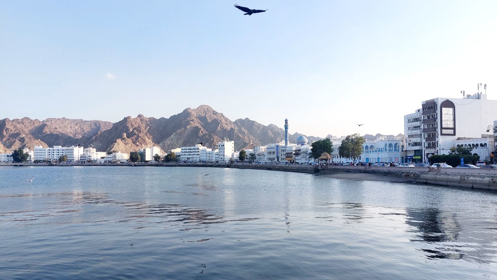 rondreis oman, muscat Mutrah Corninche