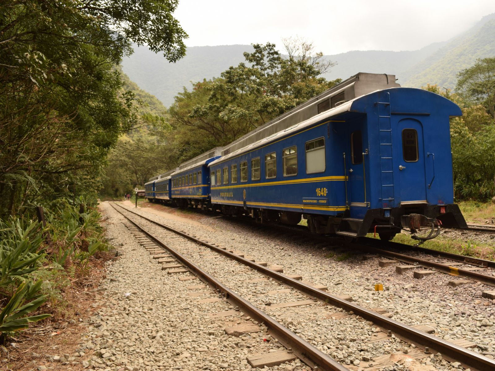 rondreis peru, trein naar machu picchu