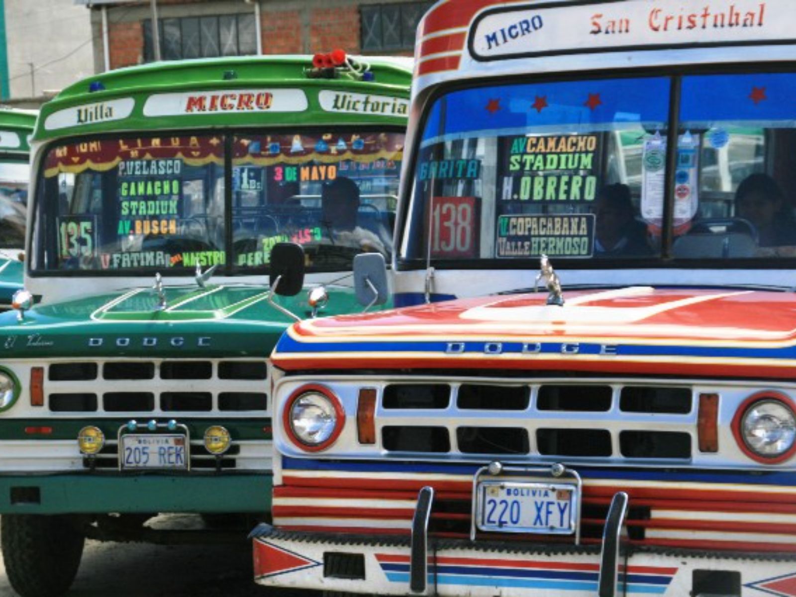 Rondreis Bolivia, Boliviaanse bussen