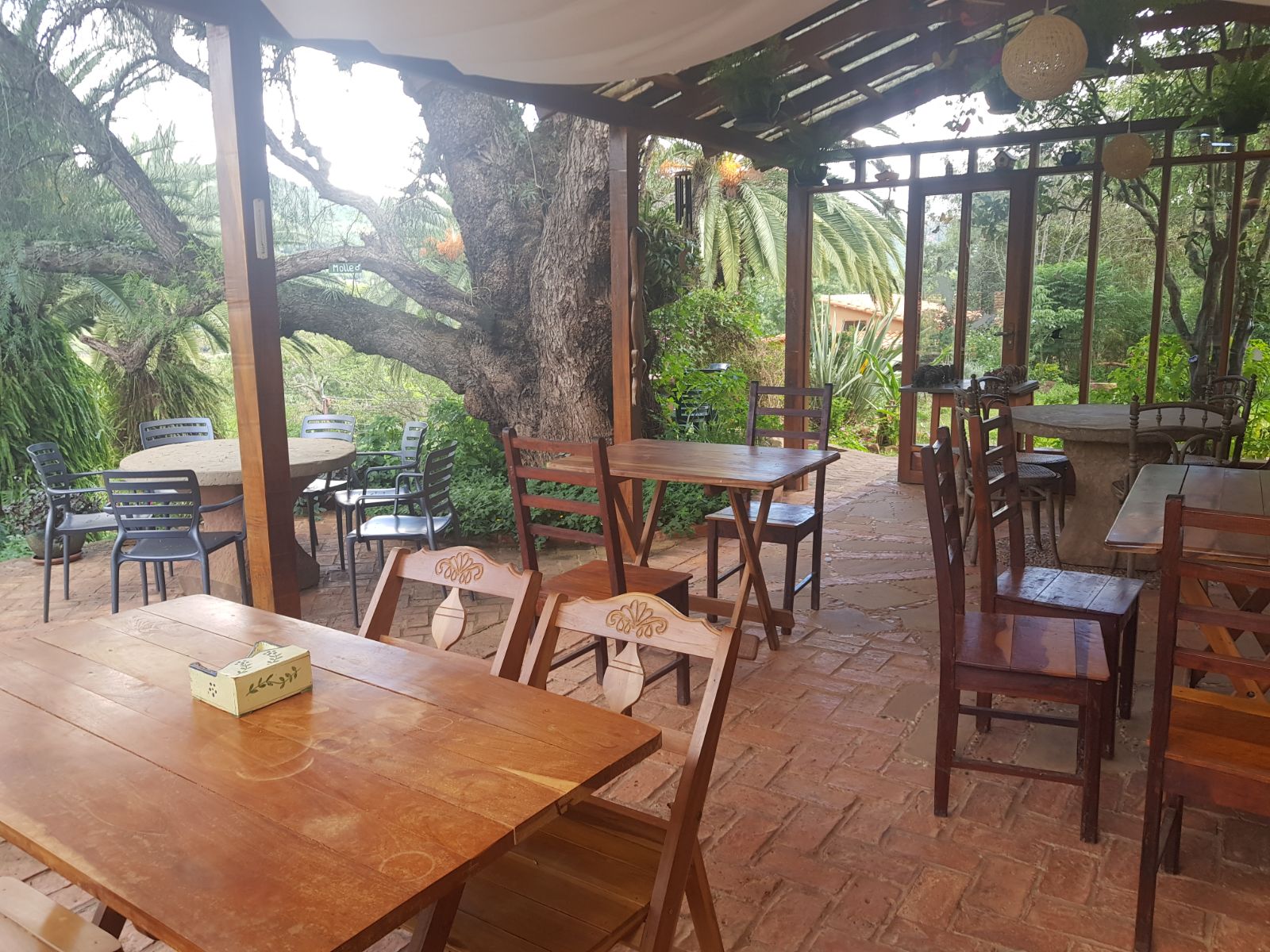 Rondreis Bolivia, Samaipata, La Vispera, eetruimte
