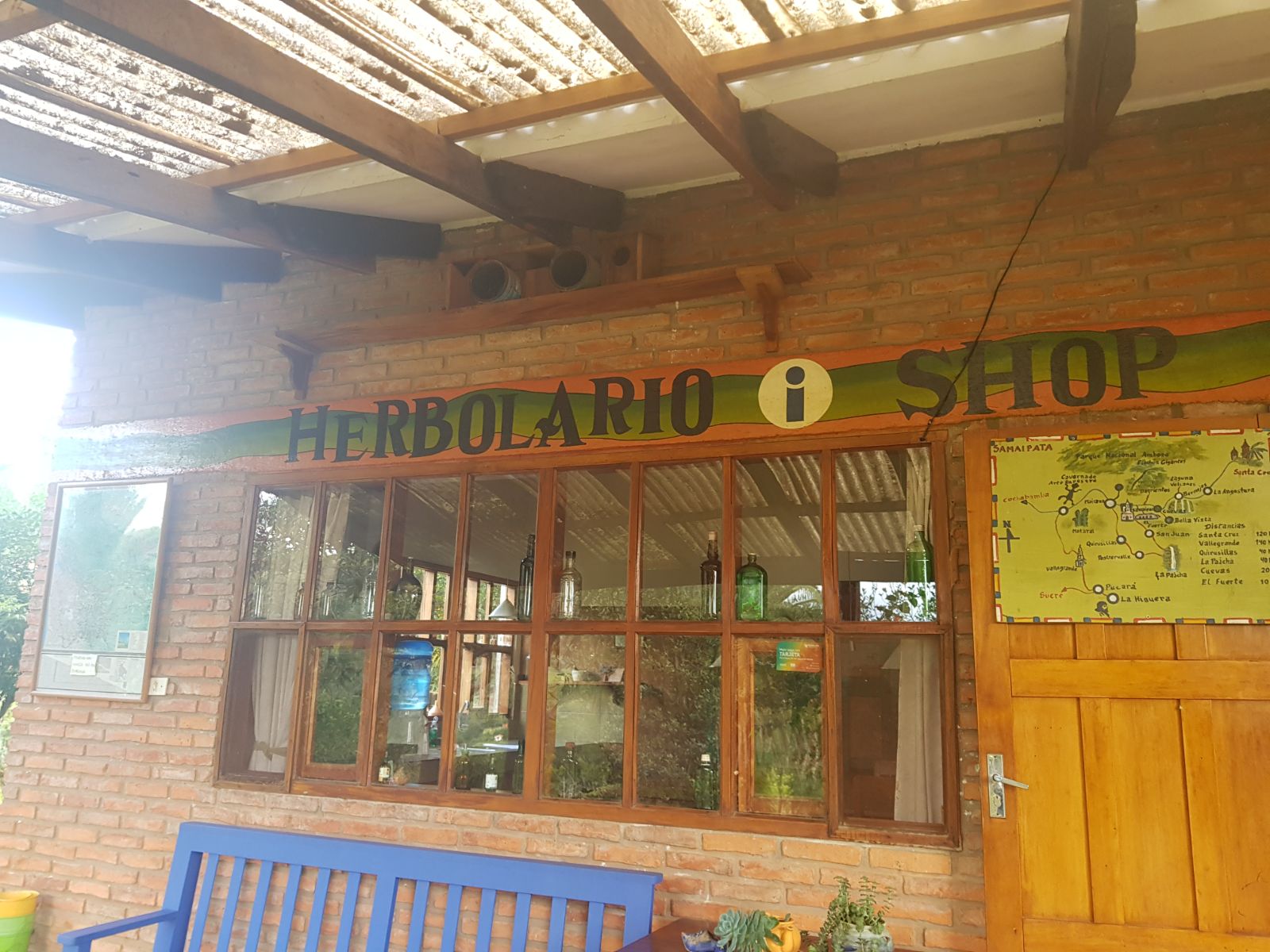 Rondreis Bolivia, Samaipata, La Vispera, winkel