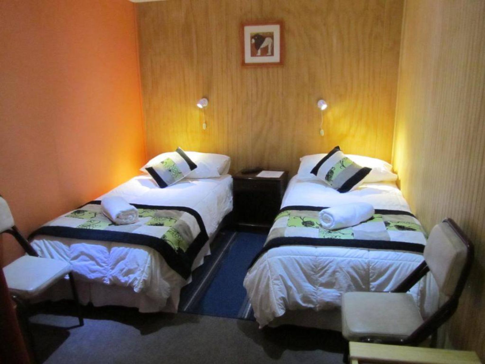 Rondreis Chili, Puerto Natales, Patagonia Swiss House, twin room