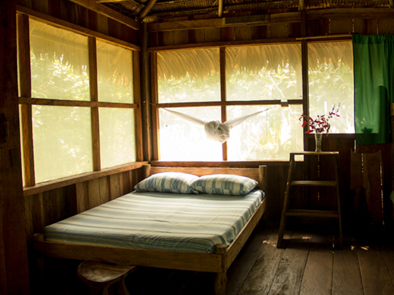 Rondreis Colombia, Leticia, Yoi Eco tours, slaapkamer