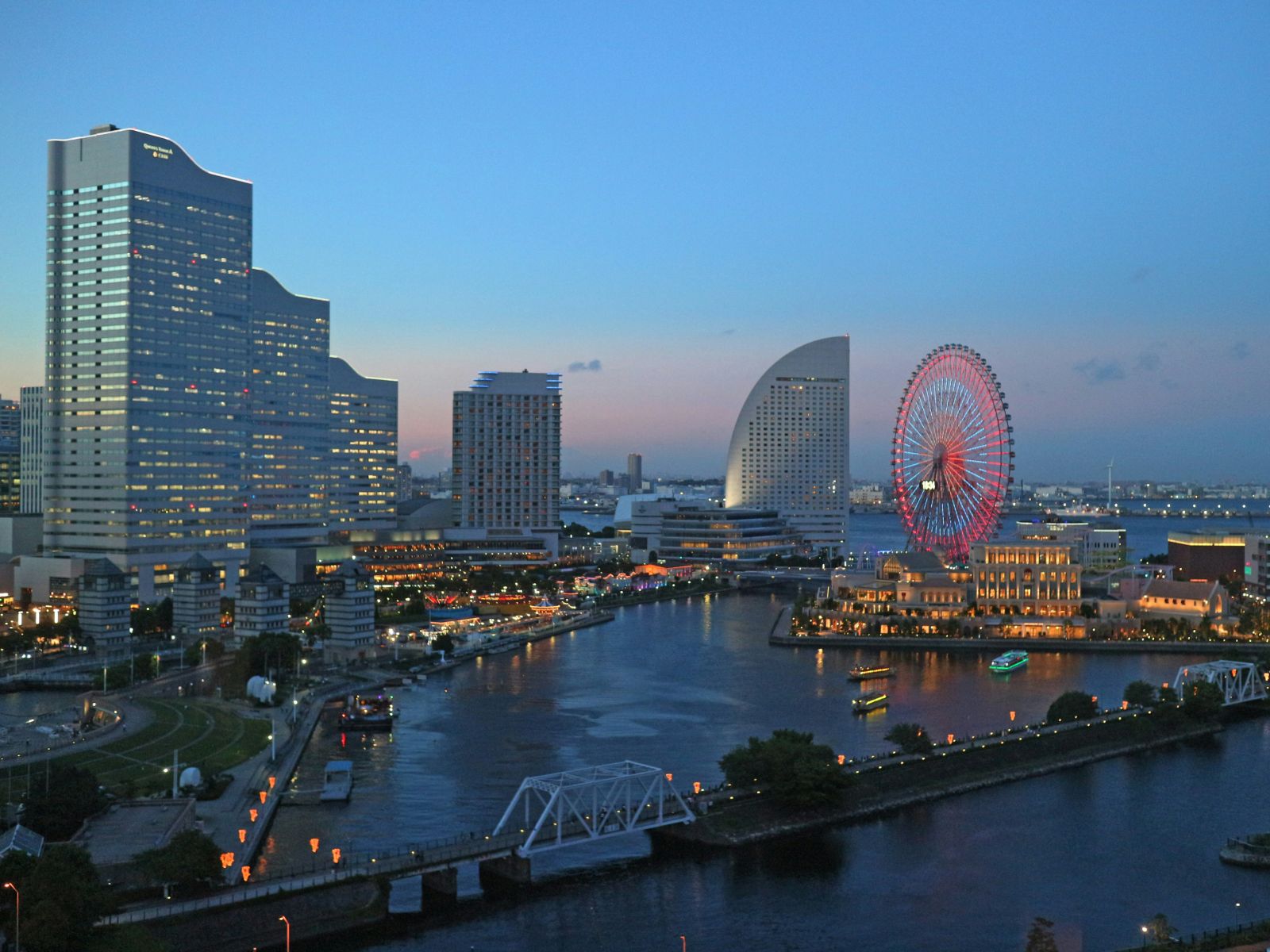 Rondreis Japan, Yokohama, stadsoverzicht