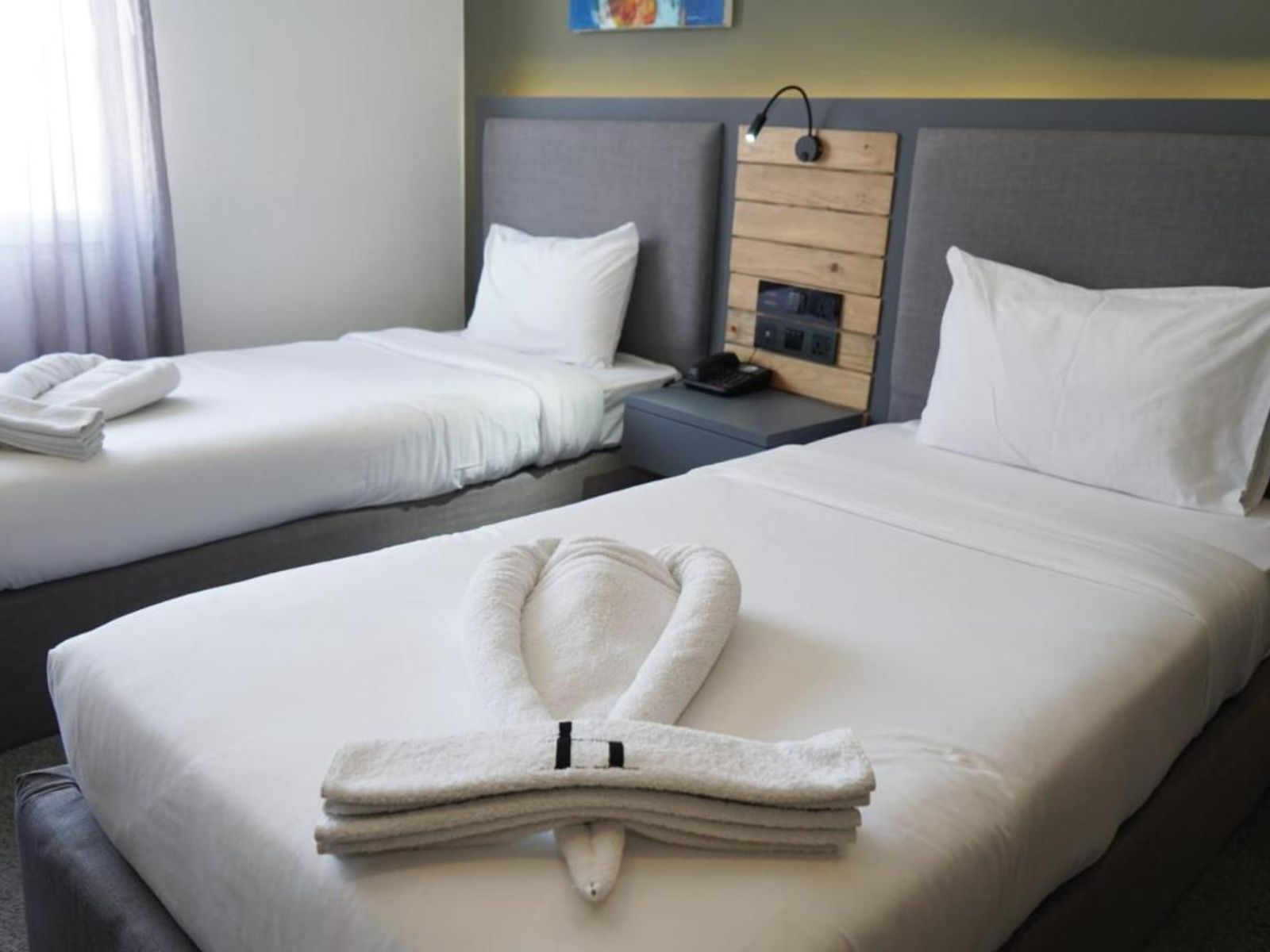 Rondreis Jordanie, Madaba, Aitch Boutique Hotel twin