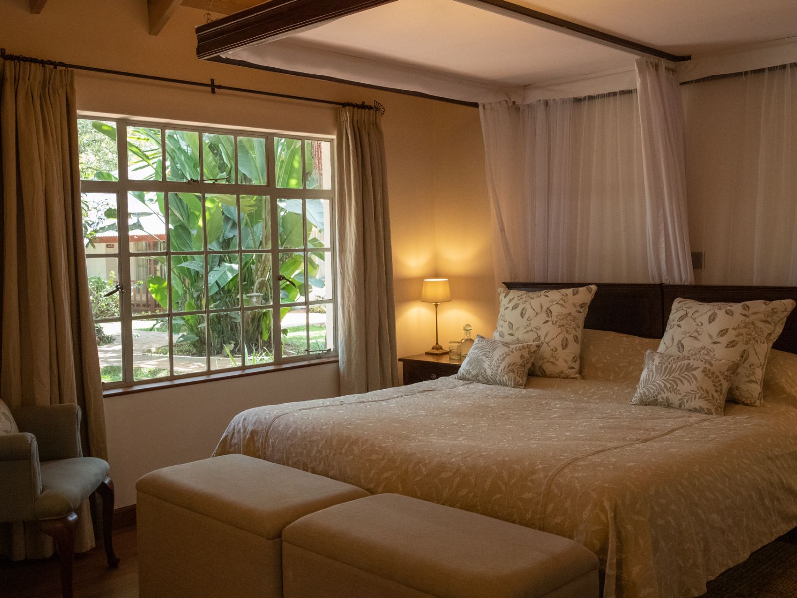 Rondreis Kenia, Nairobi, Karen Blixen Coffee Gardens & Cottages, tweepersoonskamer