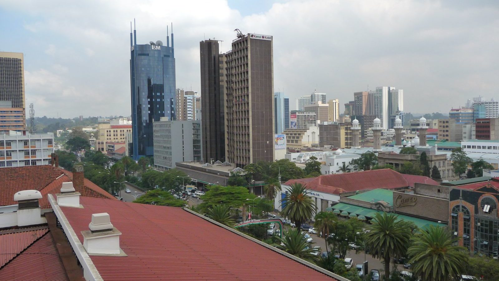 Rondreis Kenia, Nairobi Skyline