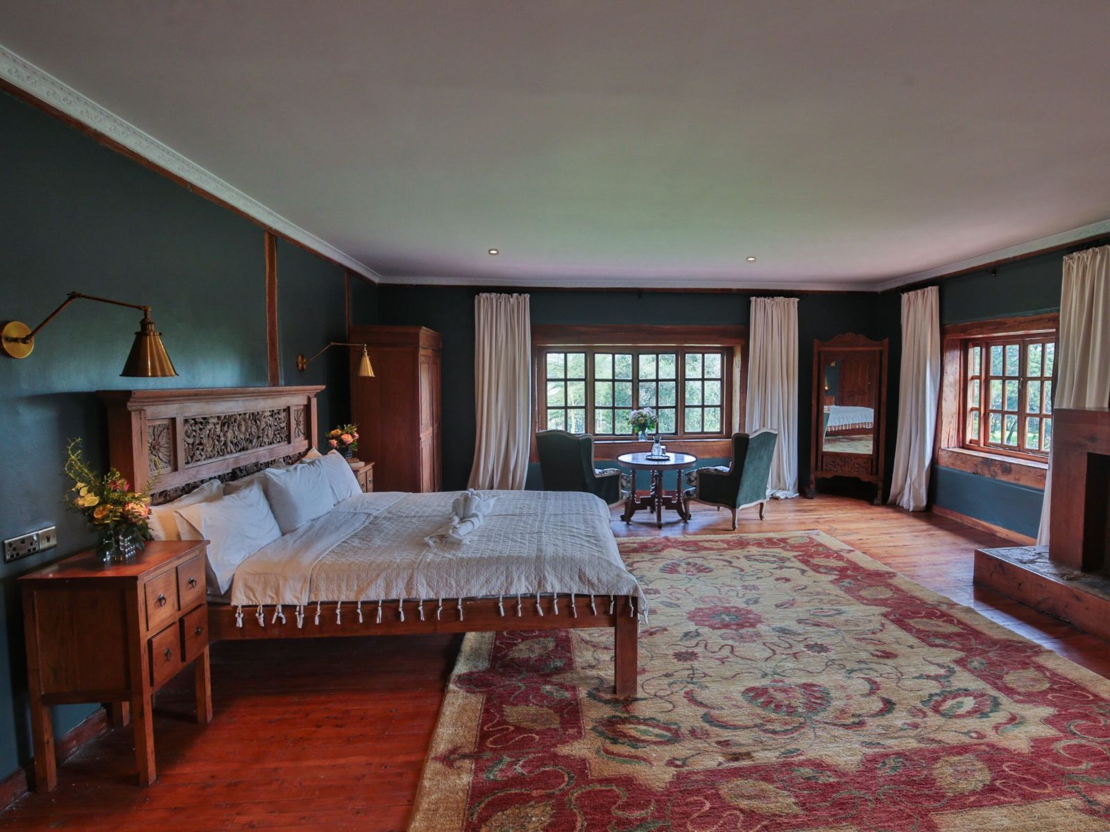 Rondreis Kenia, Nanyuki, Mukima House, tweepersoonskamer