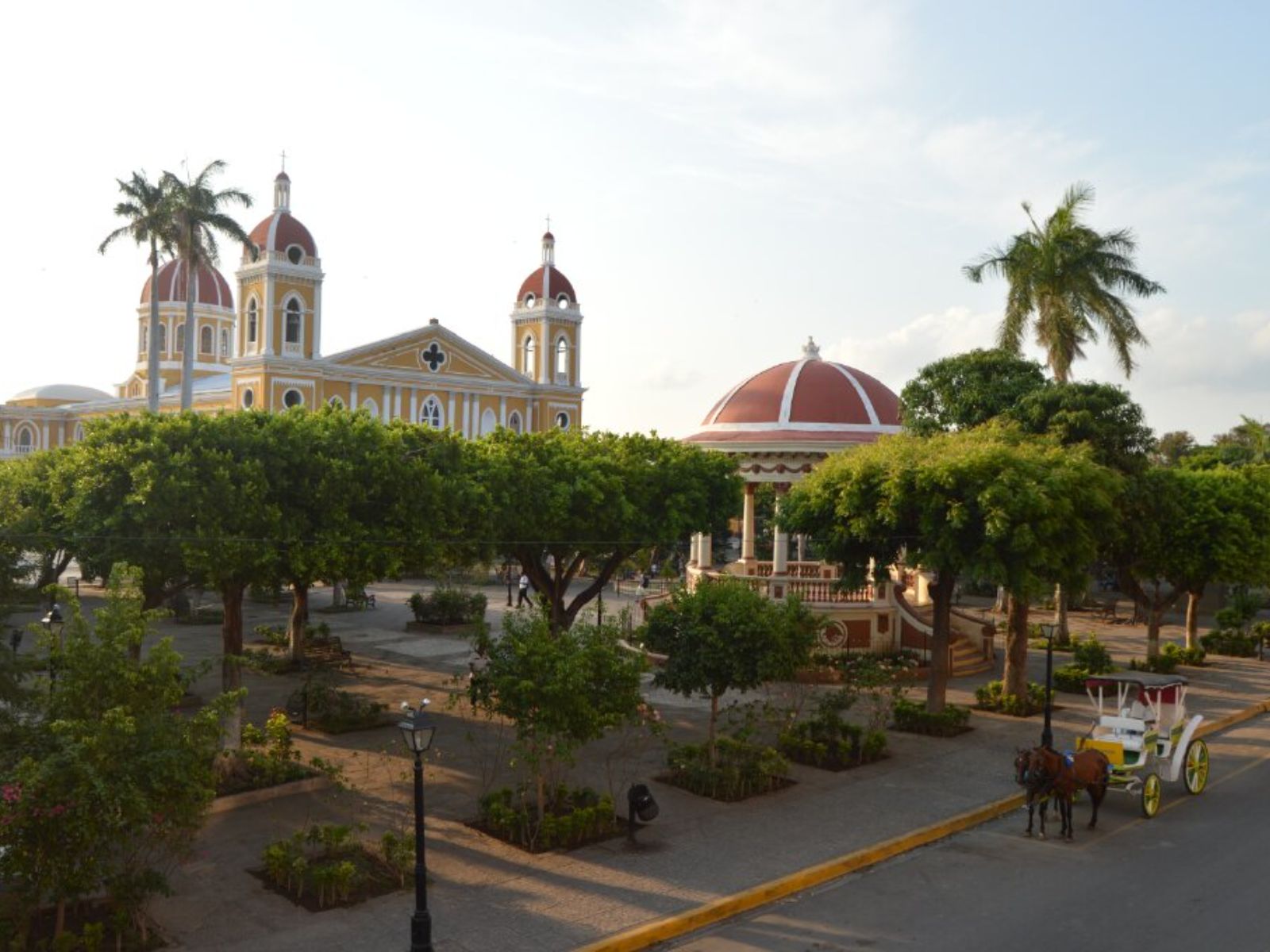 Rondreis Nicaraqua, Granada, park