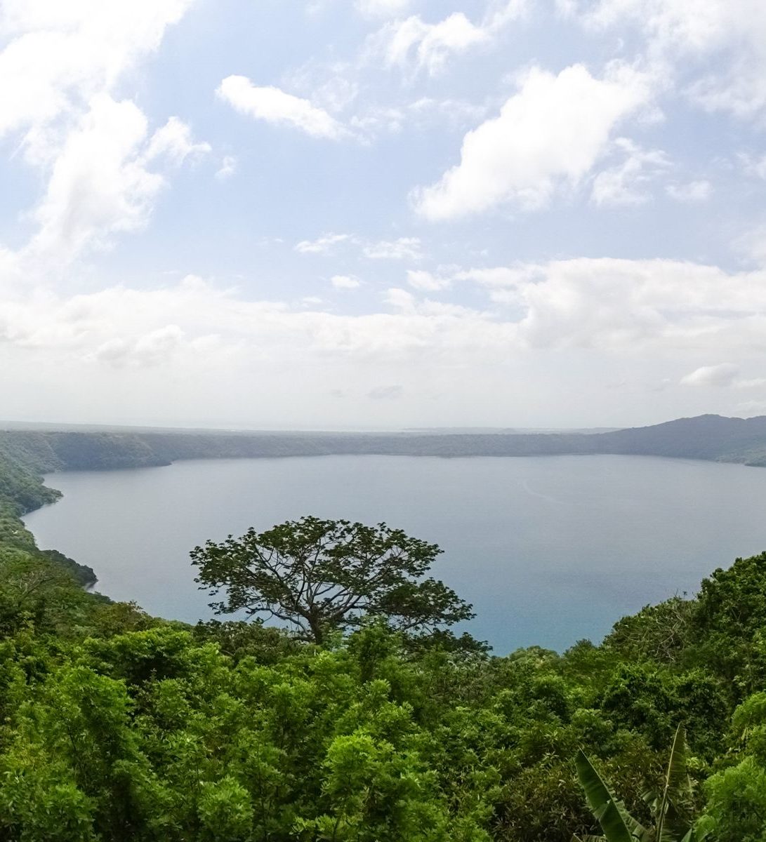 Rondreis Nicaraqua, Laguna de Apoyo, uitzicht meer