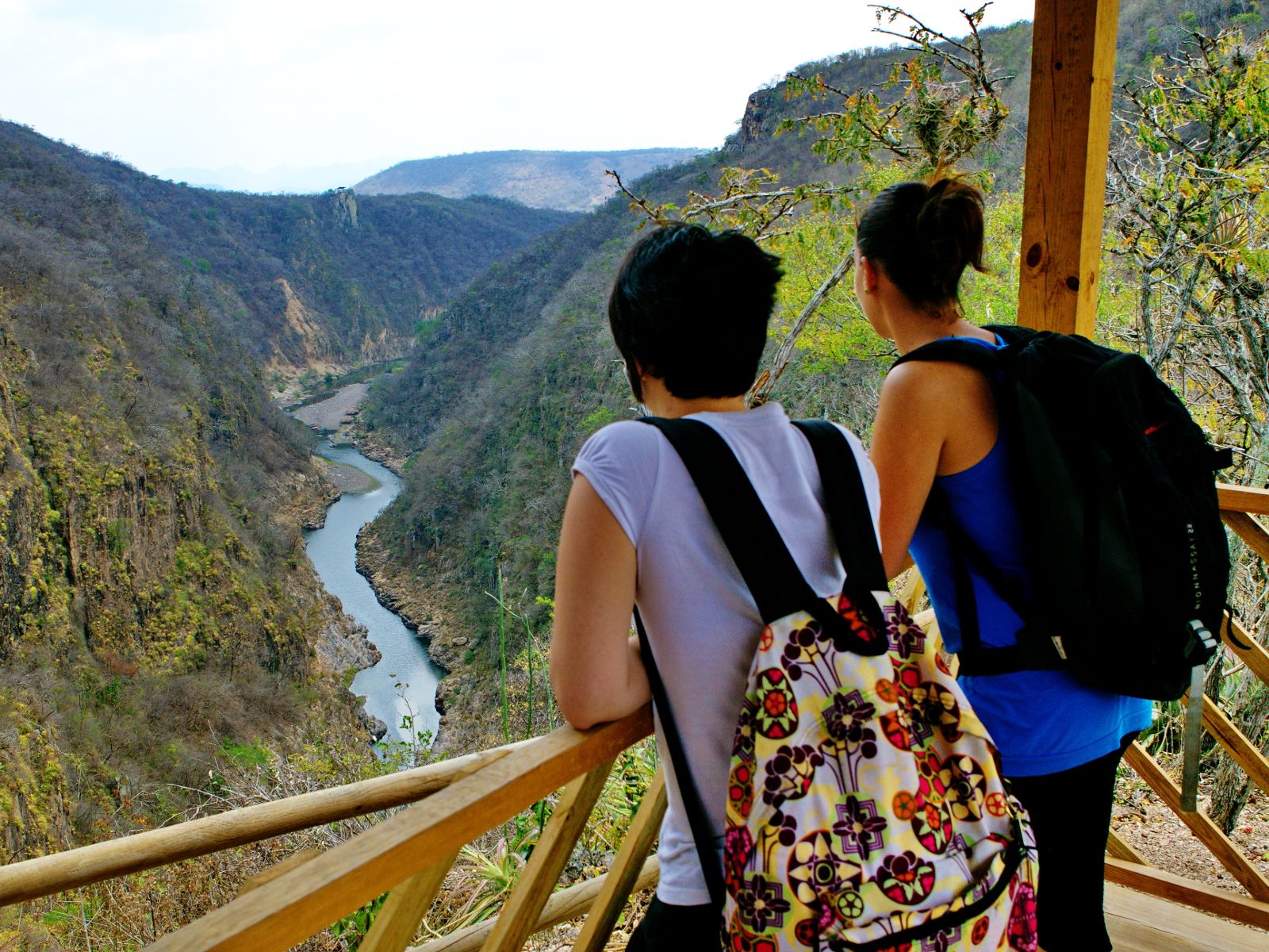 Rondreis Nicaraqua, Somoto Canyon, uitzicht op de canyon