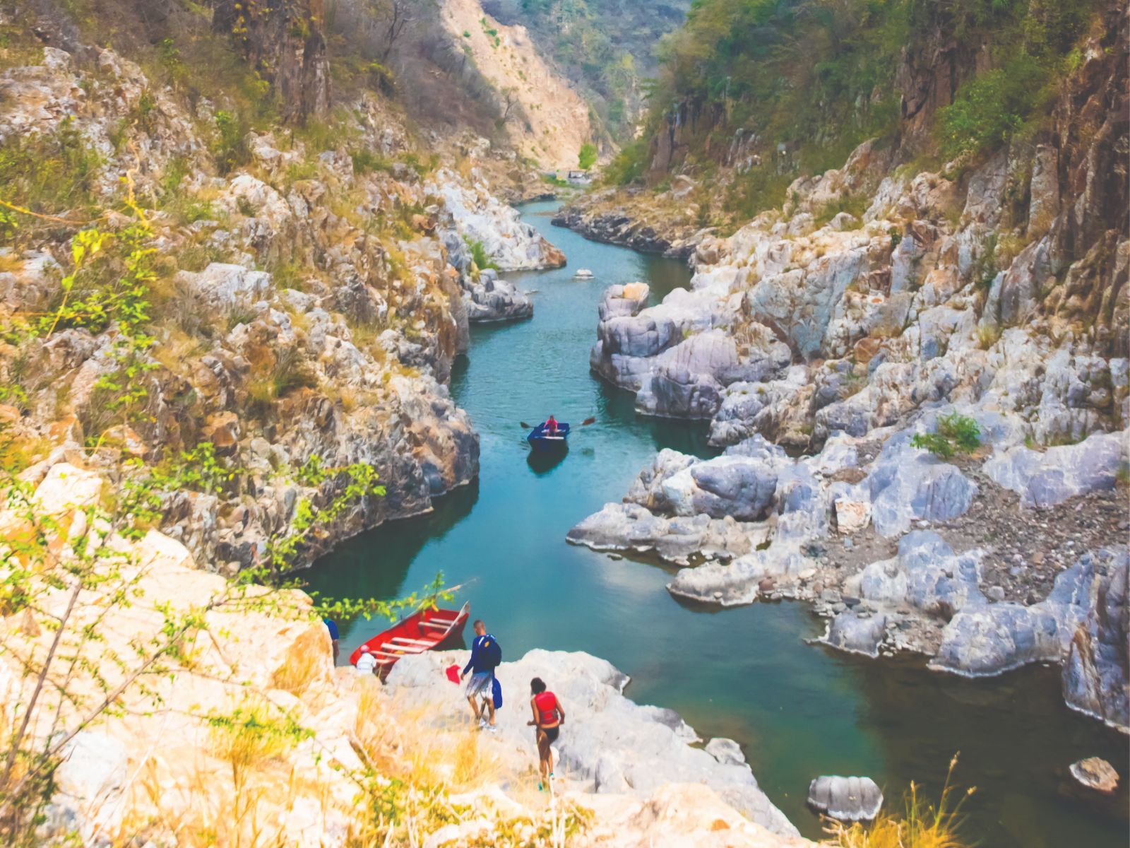 Rondreis Nicaraqua, Somoto Canyon, varen in het rivier