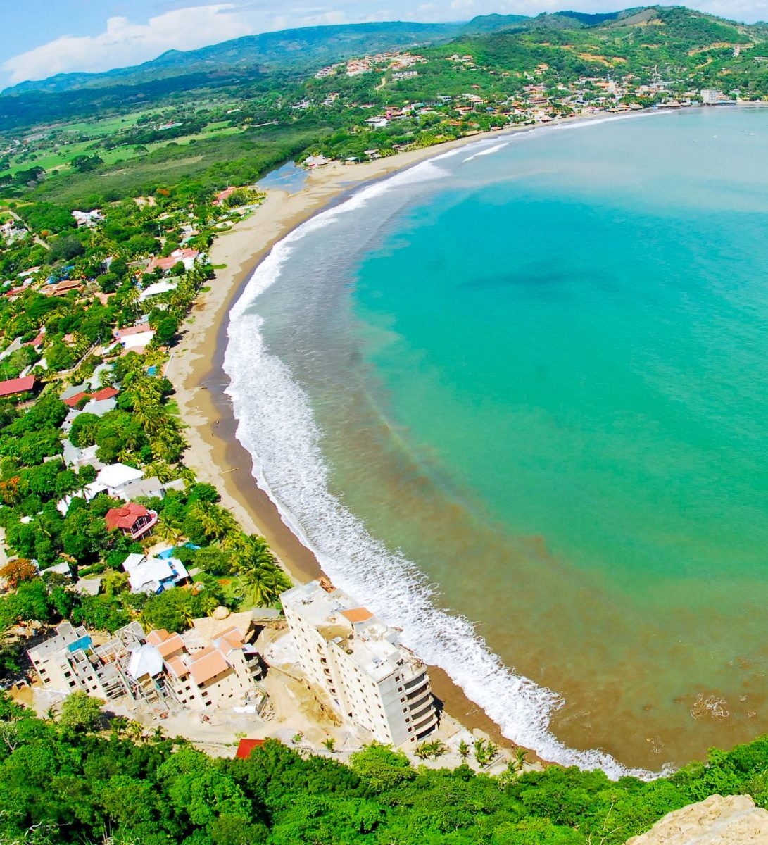 Rondreis Nicaraqua, san juan del sur, bovenaanzicht