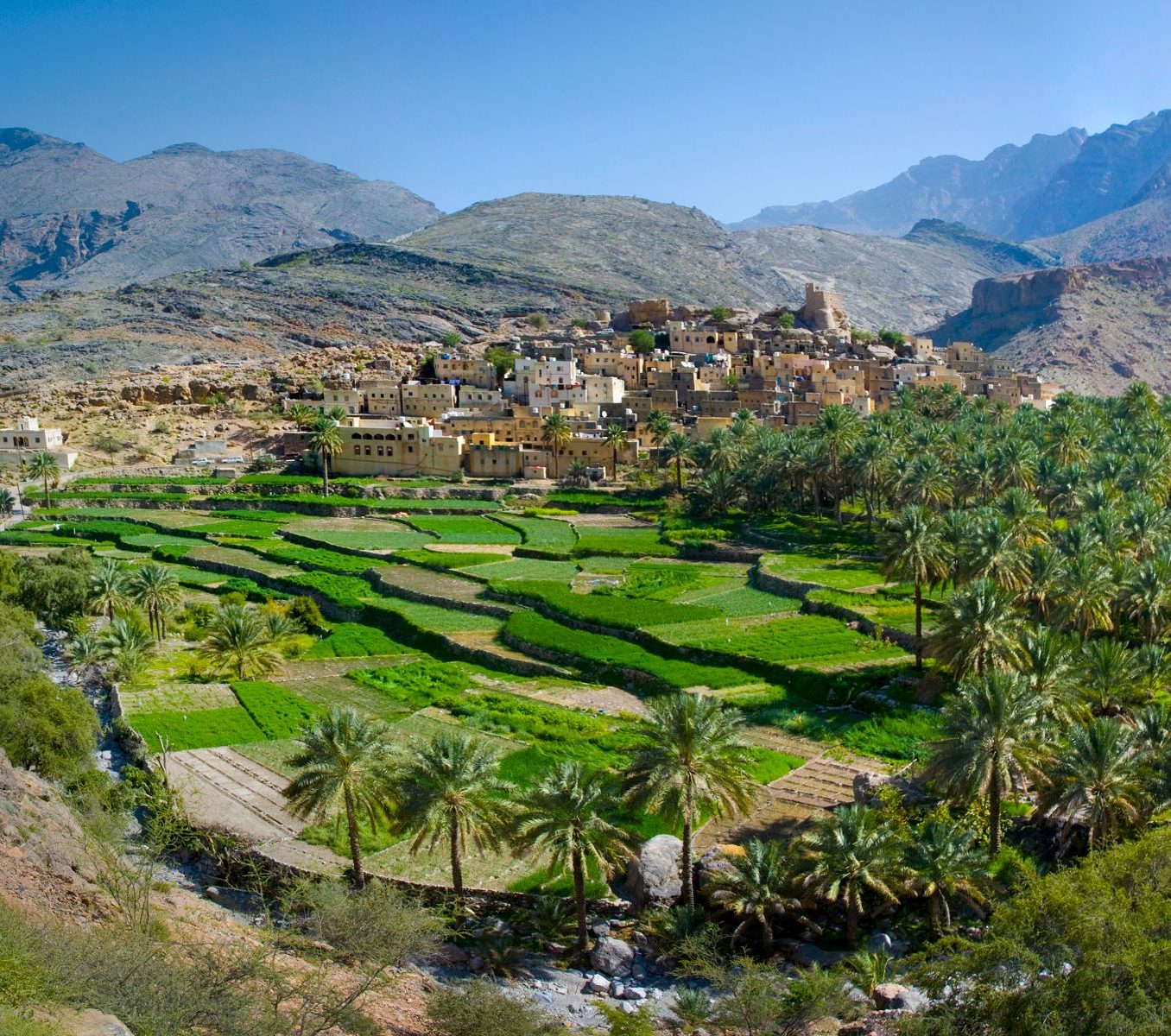 Rondreis Oman, Bilad Sayt, dorpje verscholen in de bergen