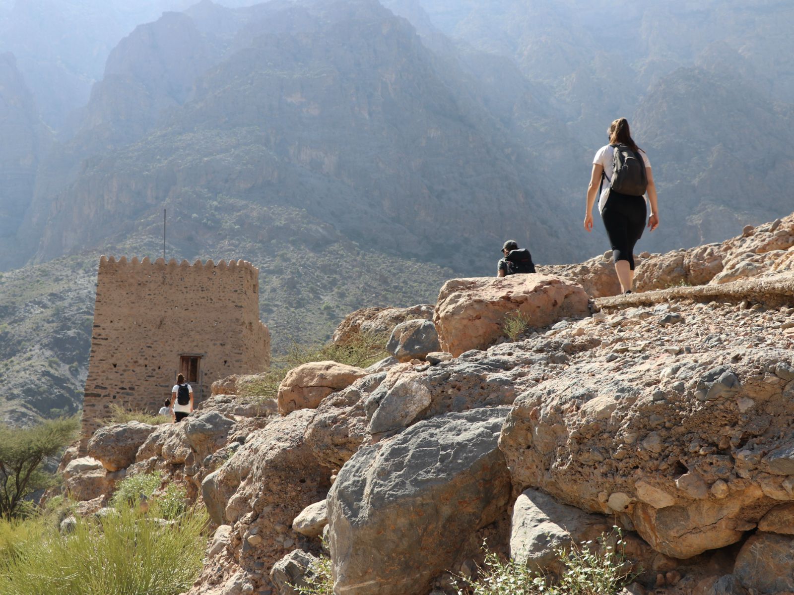 Rondreis Oman, Bilad Sayt trekking in de bergen