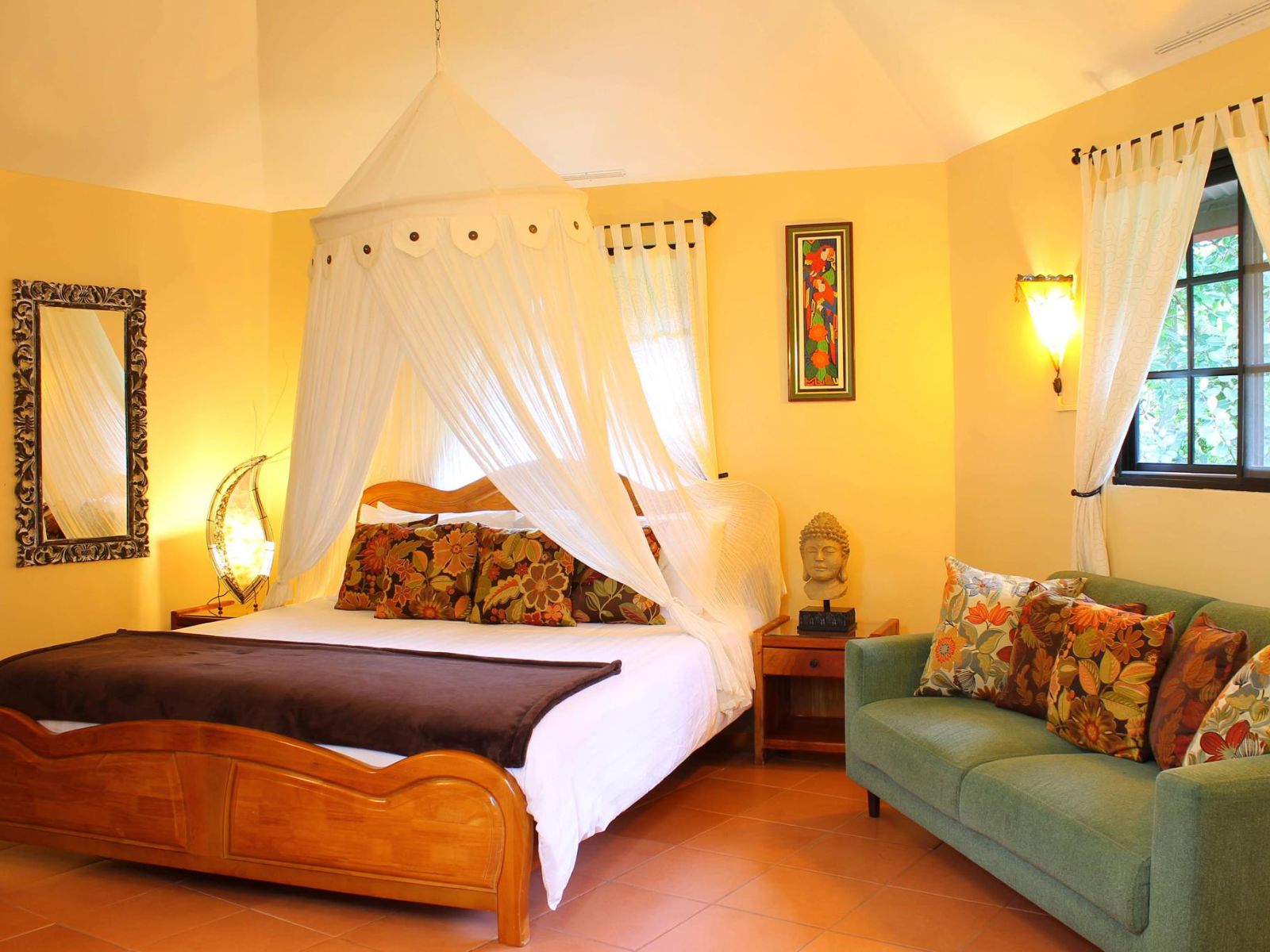 Rondreis Panama, Boquete, Garden Inn, tweepersoonskamer