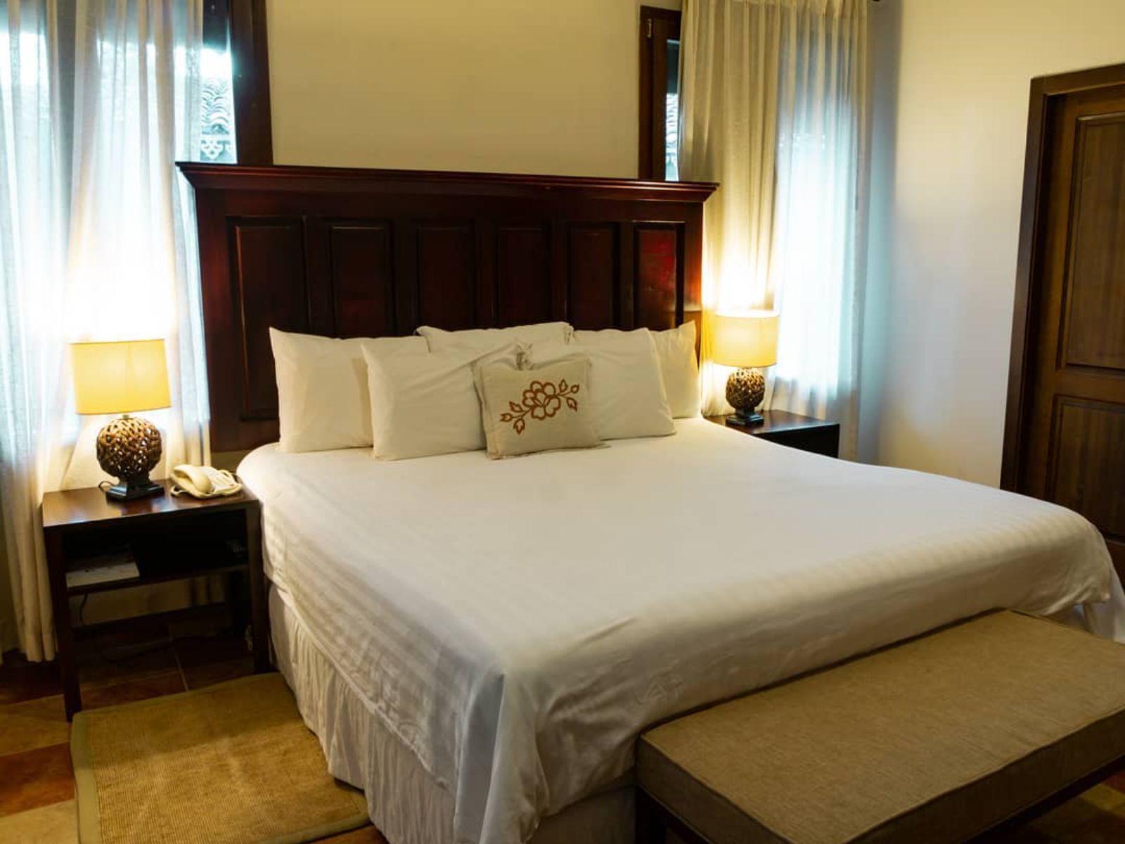 Rondreis Panama, Chitre, Hotel Cubitá Boutique Resort & Spa, slaapkamerfoto