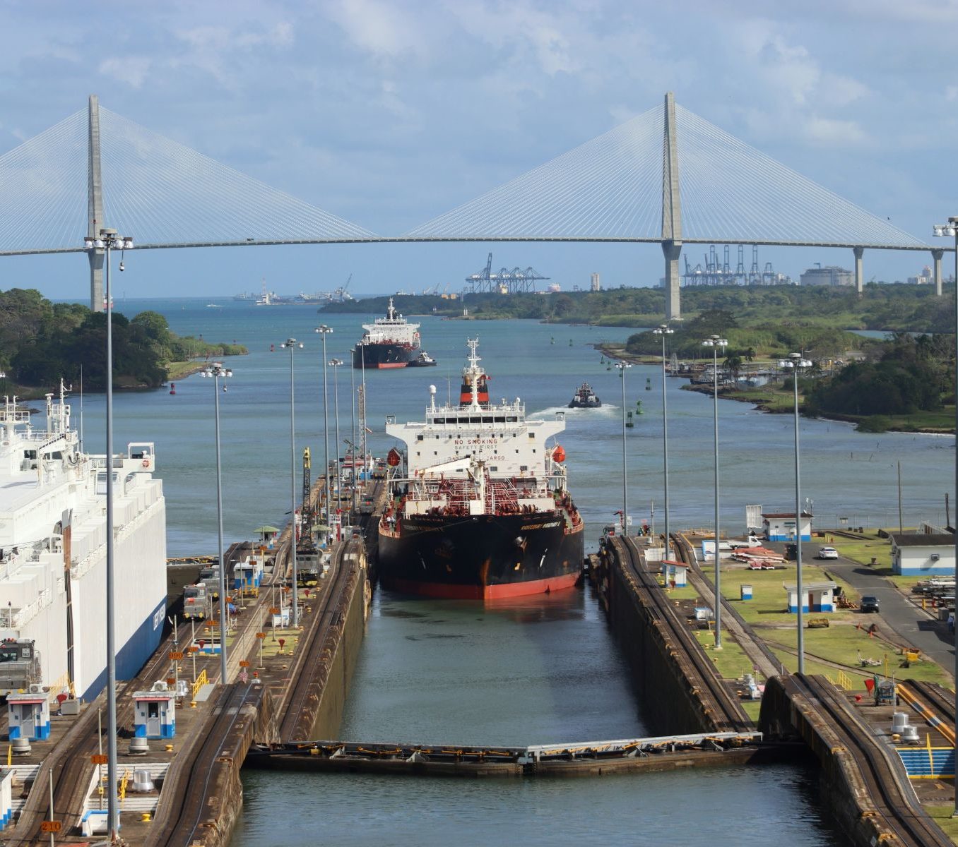 Rondreis Panama, Panama kanaal, Centennial Bridge