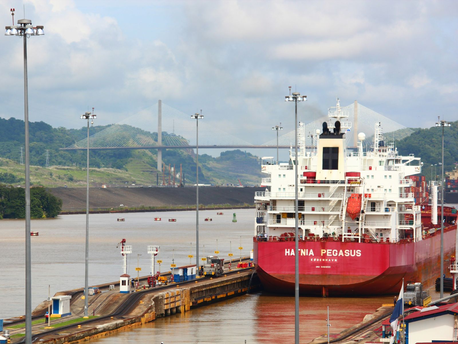 Rondreis Panama, Panama kanaal, boot