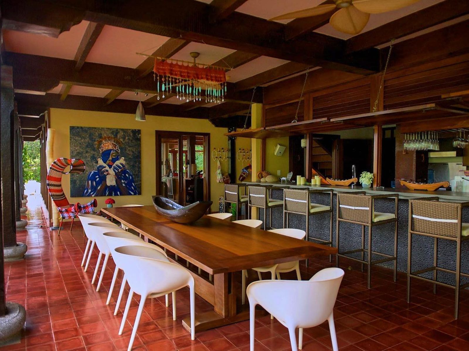 Rondreis Panama, Portobelo, El Otro Lado, eetruimte