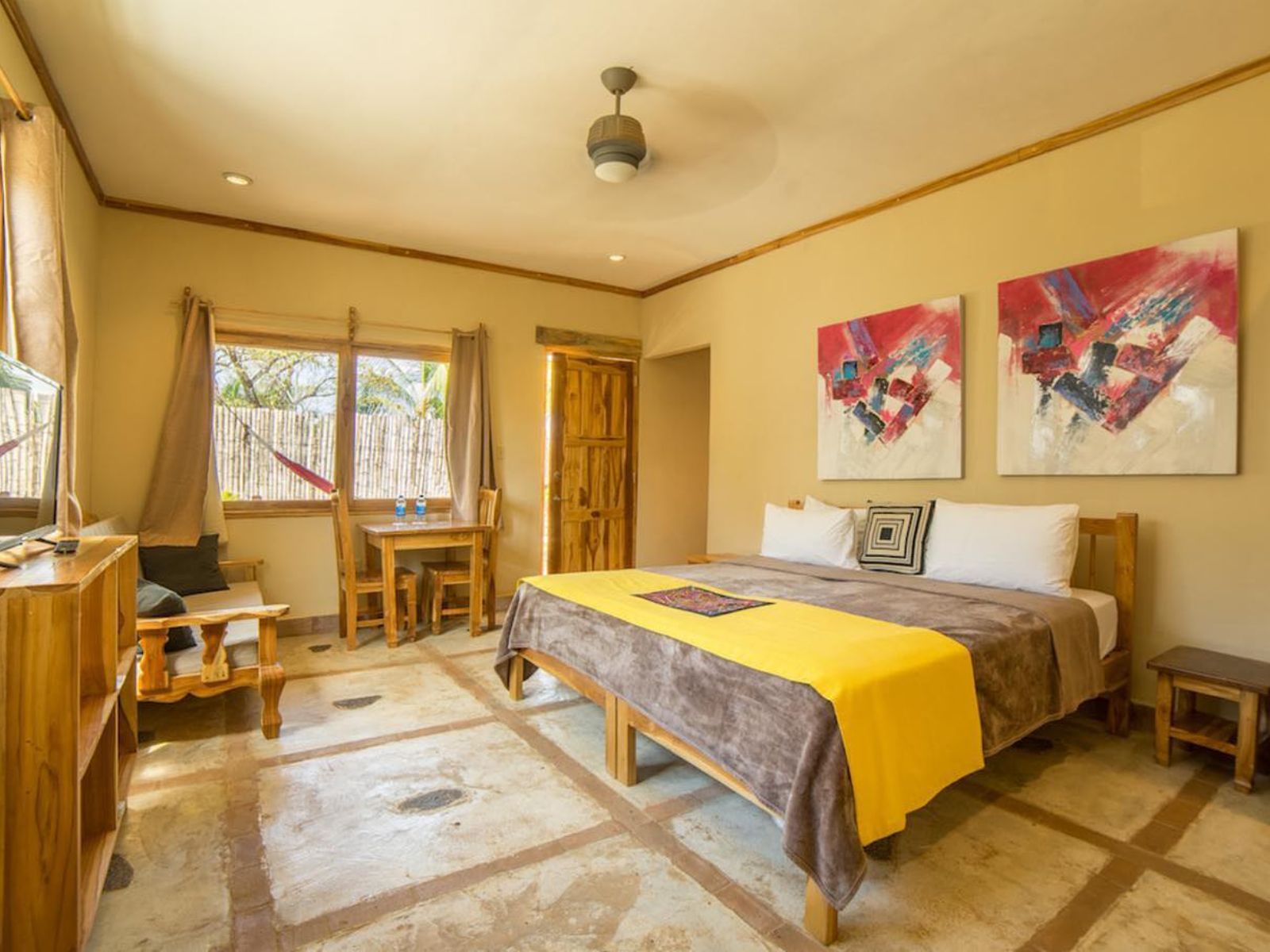 Rondreis Panama, Santa Catalina, Hotel Santa Catalina, tweepersoonskamer