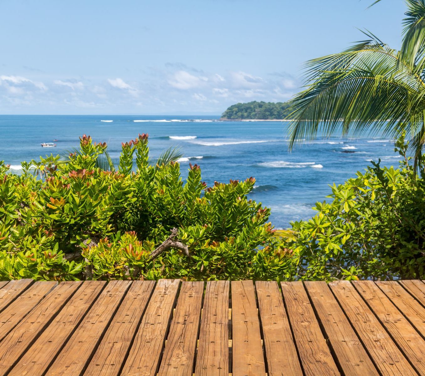 Rondreis Panama, Santa Catalina, dek langs de zee