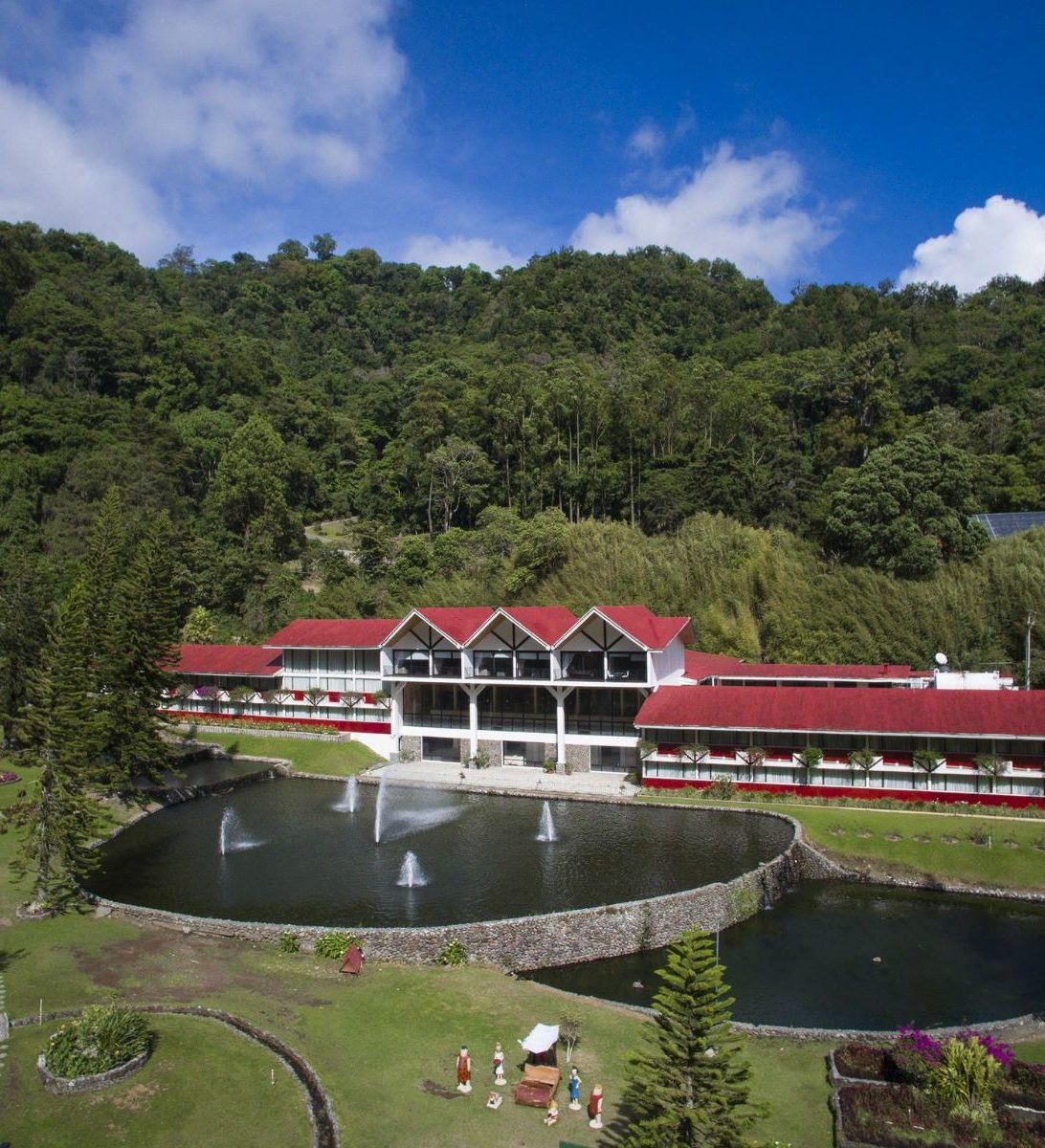 Rondreis Panama, Volcan, Hotel Bambito by Faranda Boutique, vooraanzicht hotel