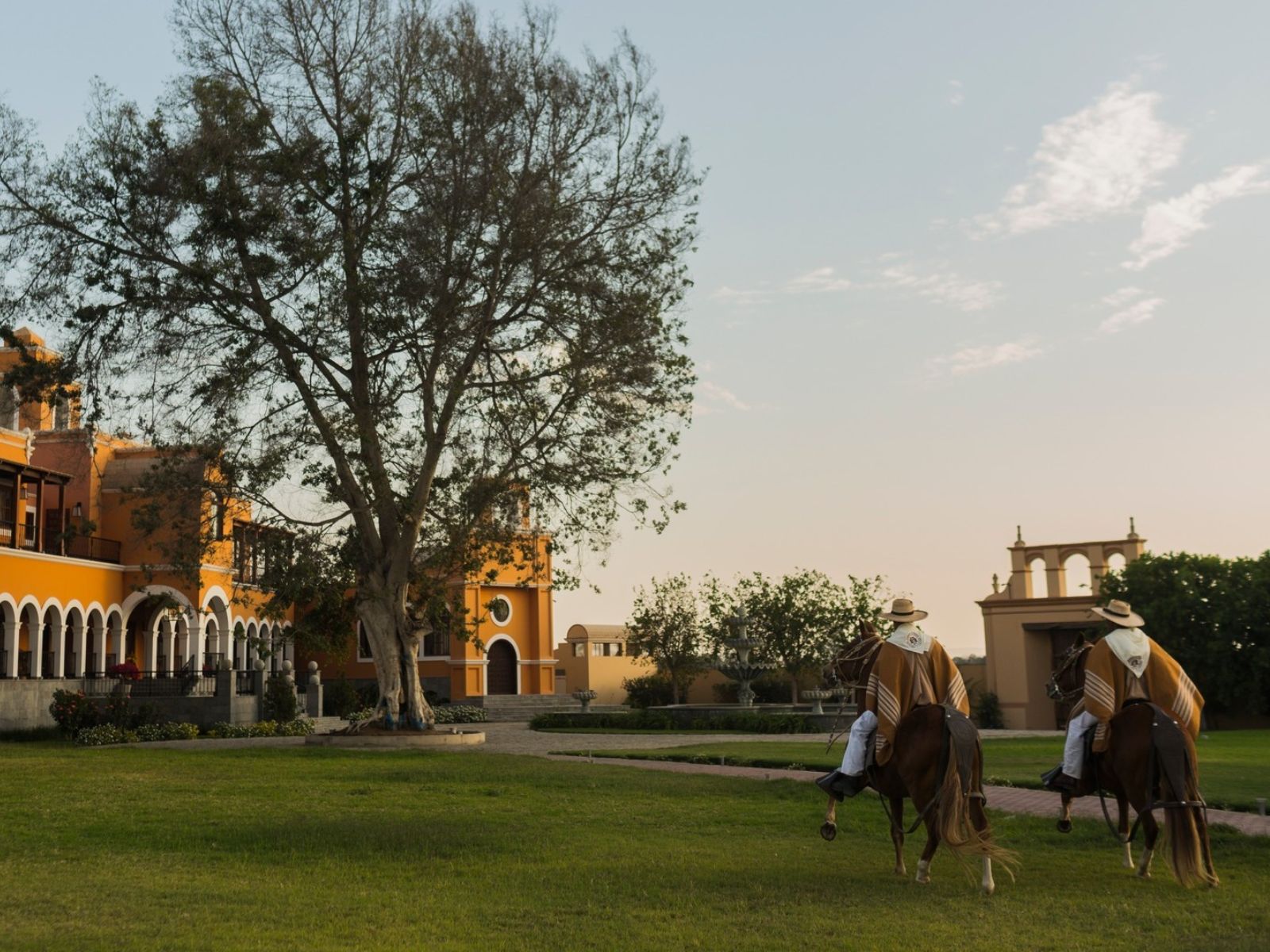 Rondreis Peru, Ica, Hacienda La Caravedo, Hotel en paardrijders