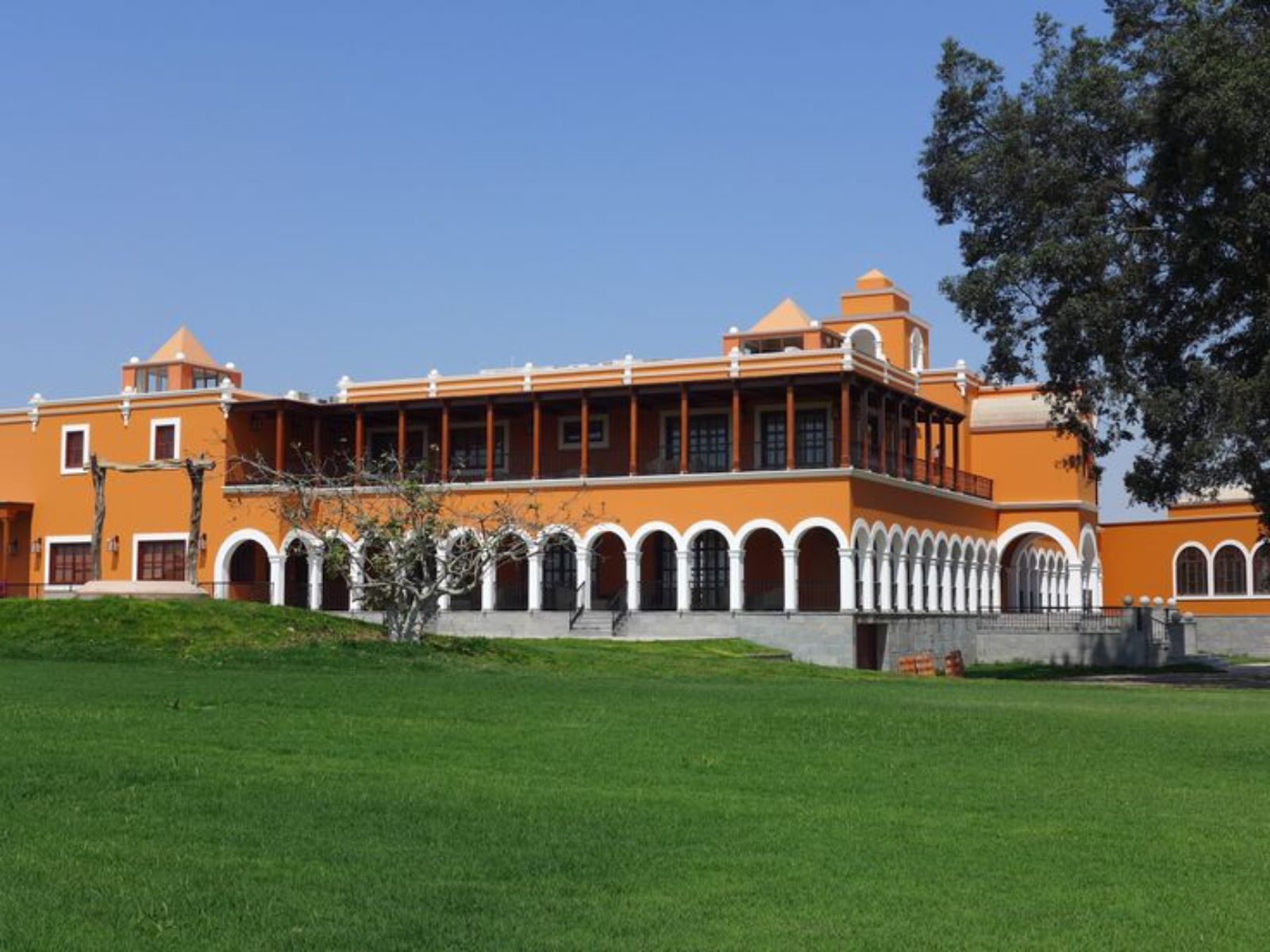 Rondreis Peru, Ica, Hacienda La Caravedo, zijaanzicht