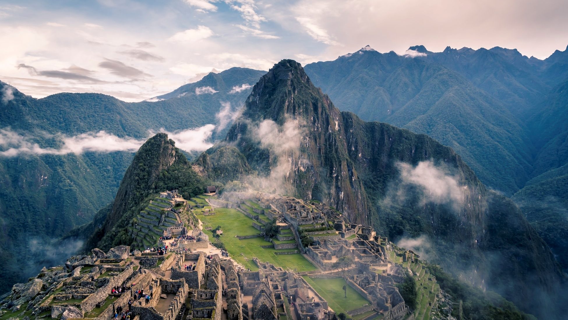 Rondreis Peru, Machu Picchu, bovenaanzicht