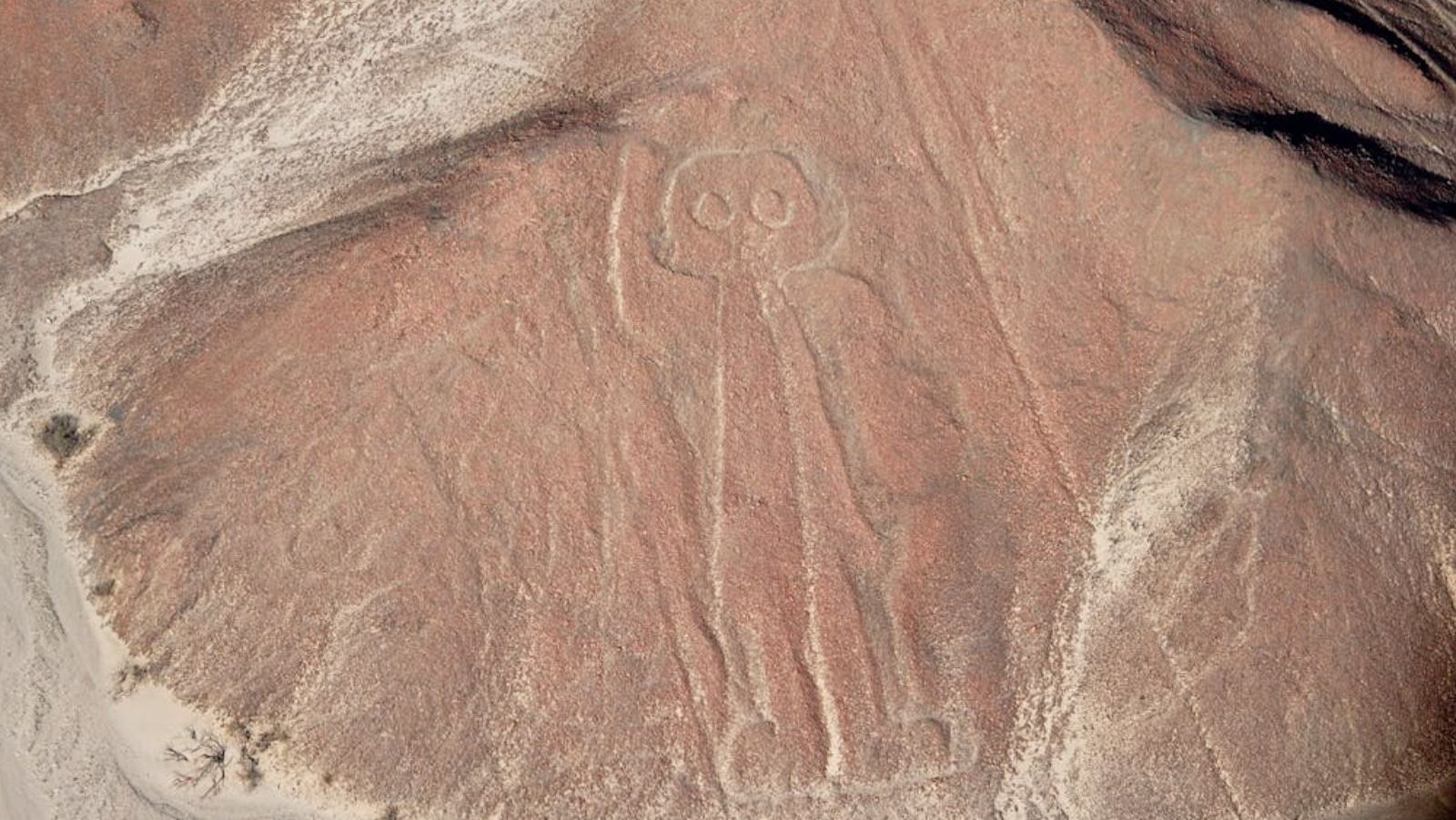 Rondreis Peru, Nazca, bovenaanzicht Nazca lijn