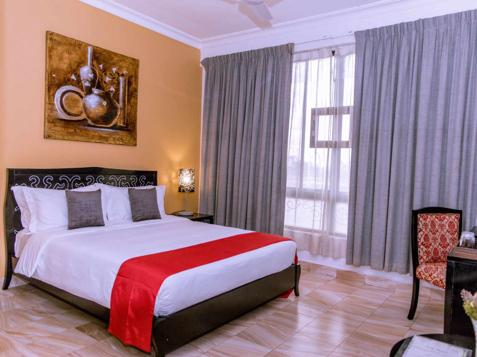 Rondreis Tanzania, Dar Es Salaam, CBD Hotel, tweepersoonskamer