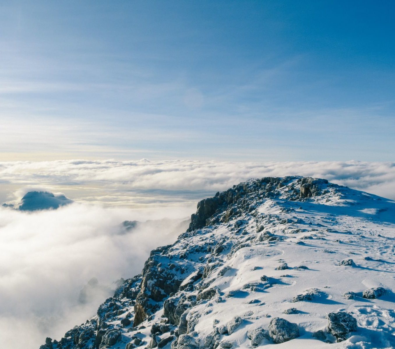 Rondreis Tanzania, Kilimanjaro, bergtop