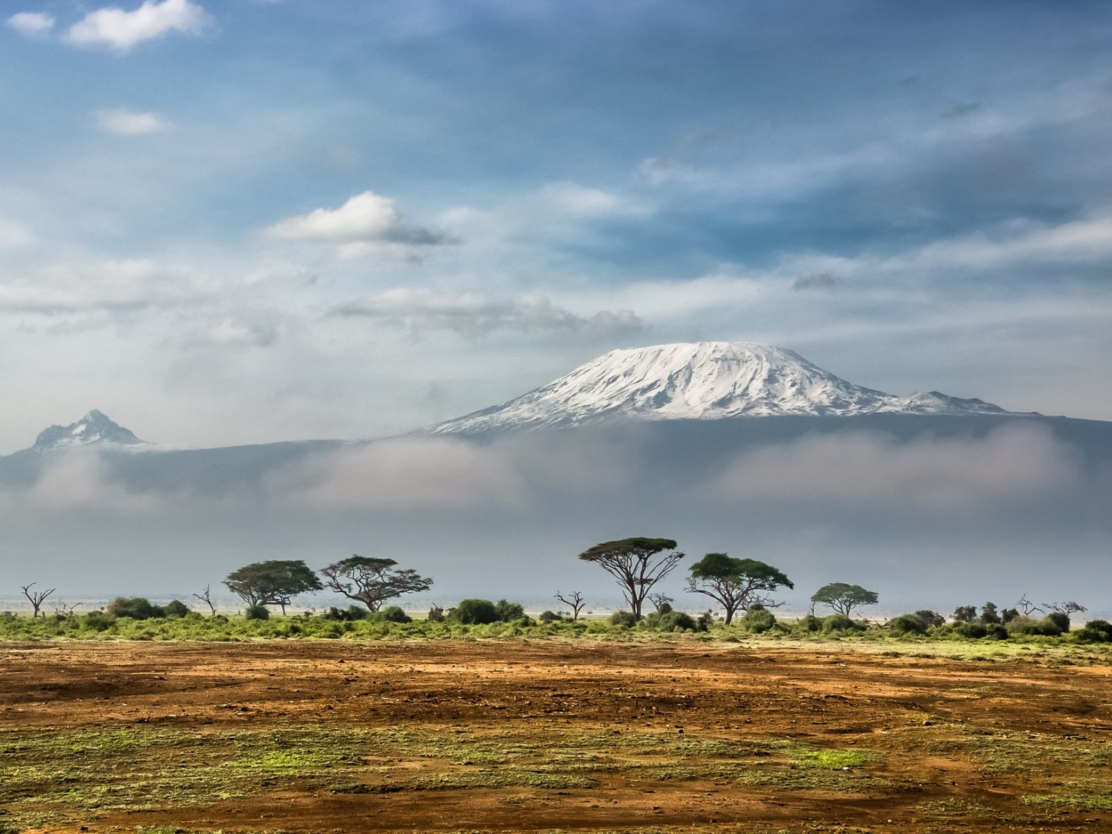 Rondreis Tanzania, Kilimanjaro, uitzicht op de berg
