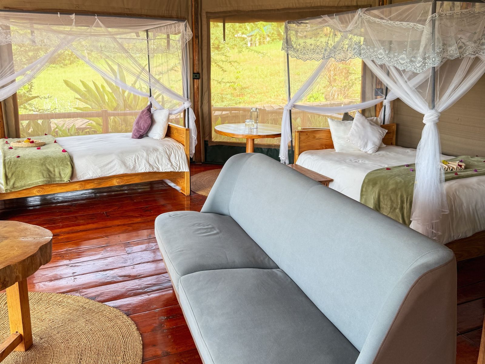 Rondreis Tanzania, Manyara, Foresight Eco Lodge, familiekamer