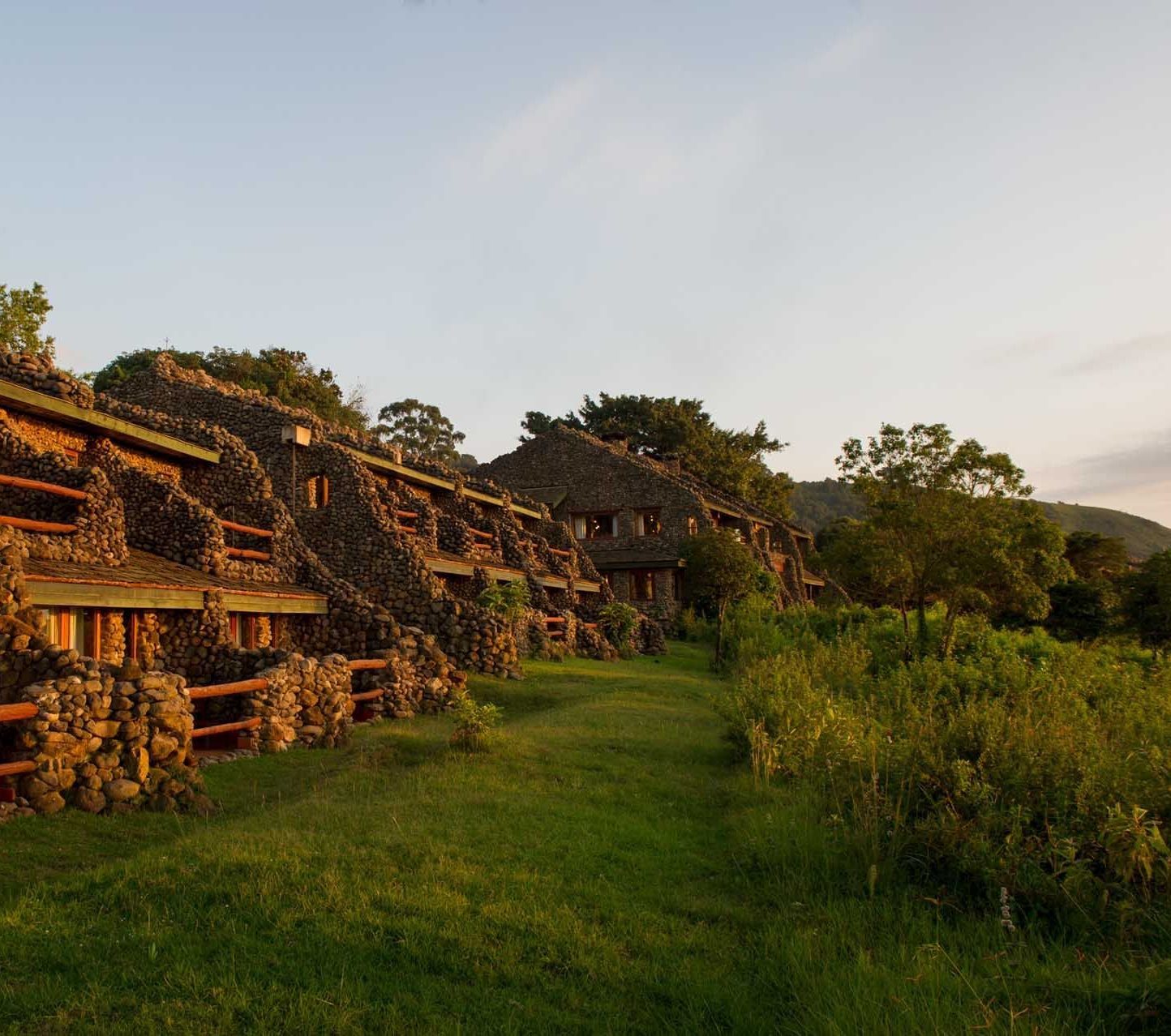 Rondreis Tanzania, Ngorongoro, Serena Ngorongoro Crater, buitenaanzicht