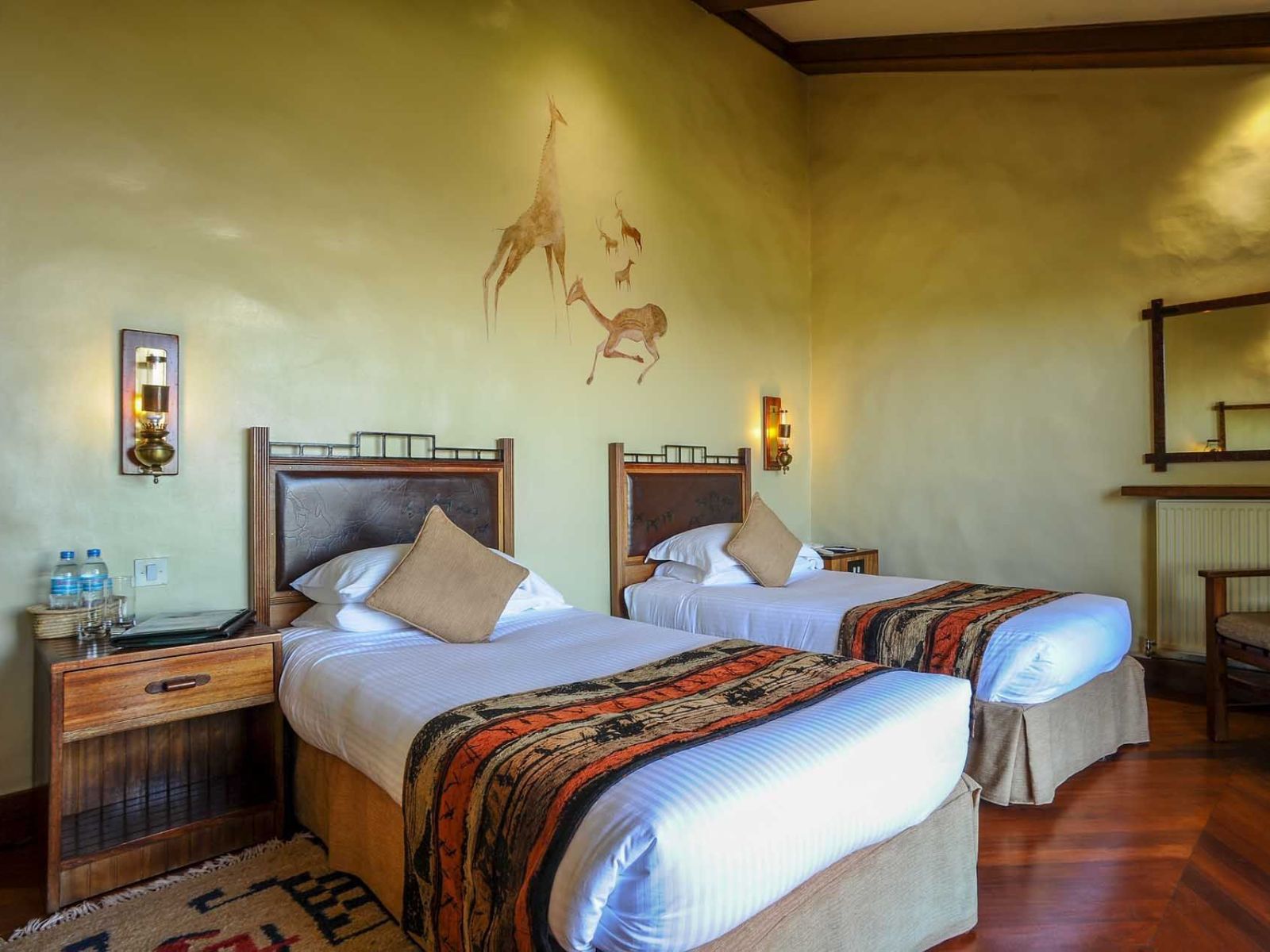 Rondreis Tanzania, Ngorongoro, Serena Ngorongoro Crater, twinkamer