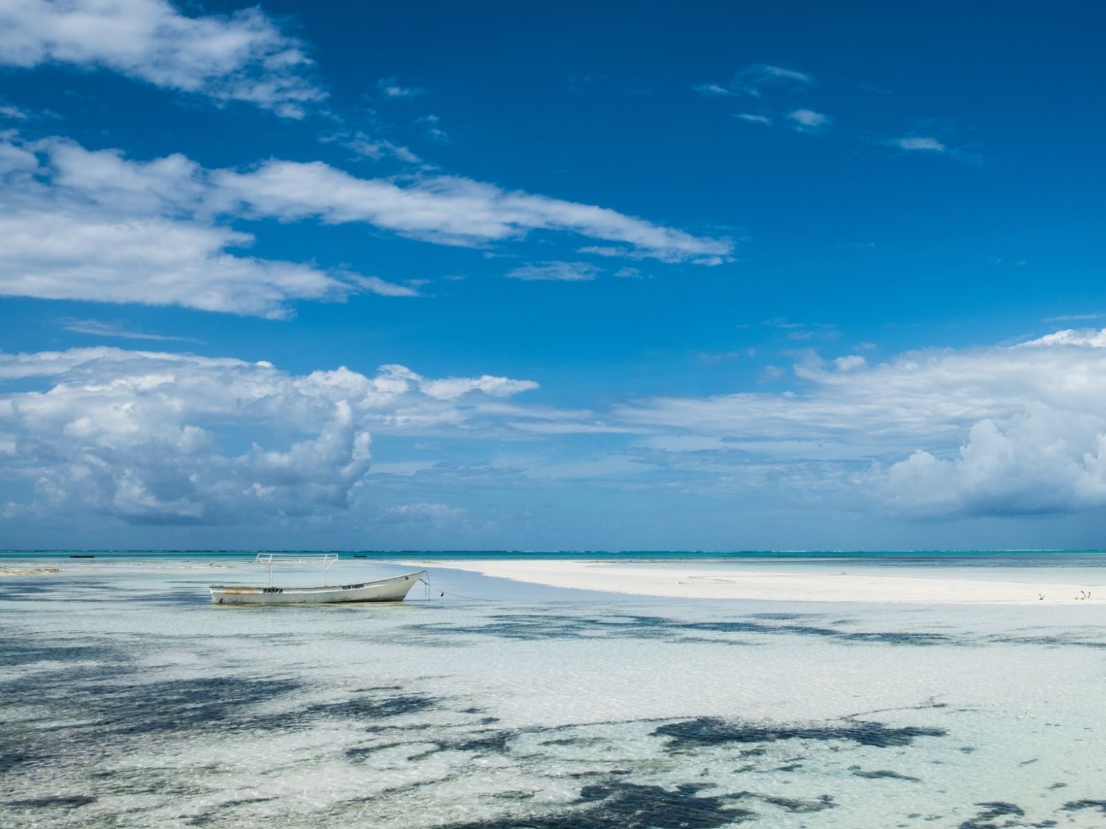 Rondreis Tanzania, Zanzibar, boot in het water