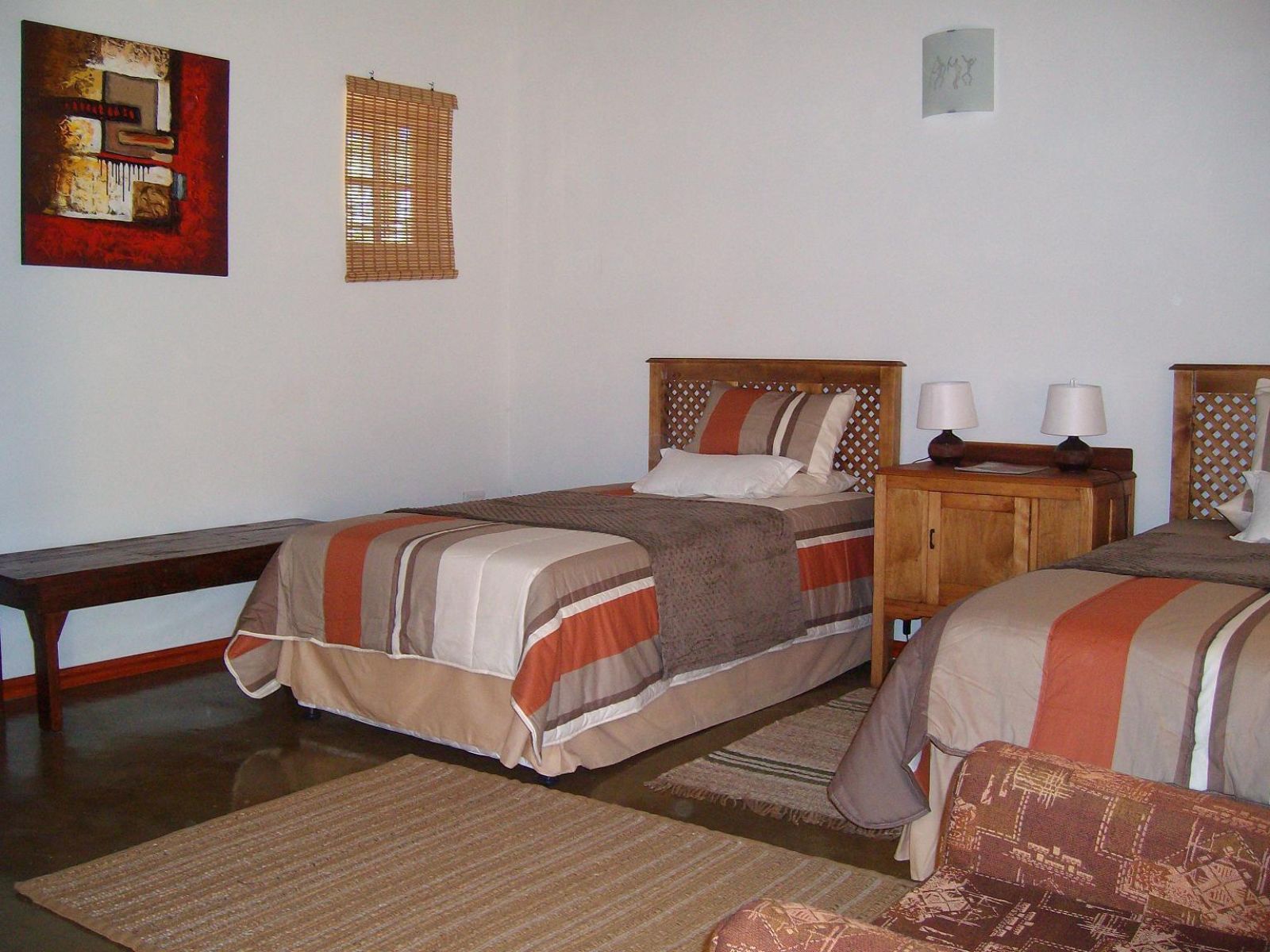 Rondreis Zuid-Afrika, Addo, Rosedale Organic Farm, twinkamer